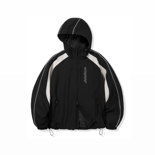 Color combination tech hoodie short jacket CBESUJP103