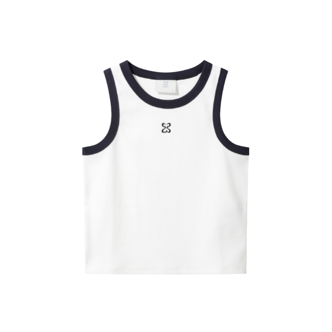 (Woman) Color combination sleeveless CBEUWTX501