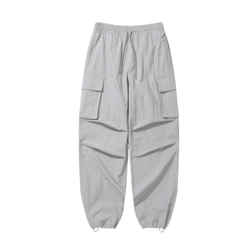 Nylon Cargo Parachute Pants CBEFUWP010