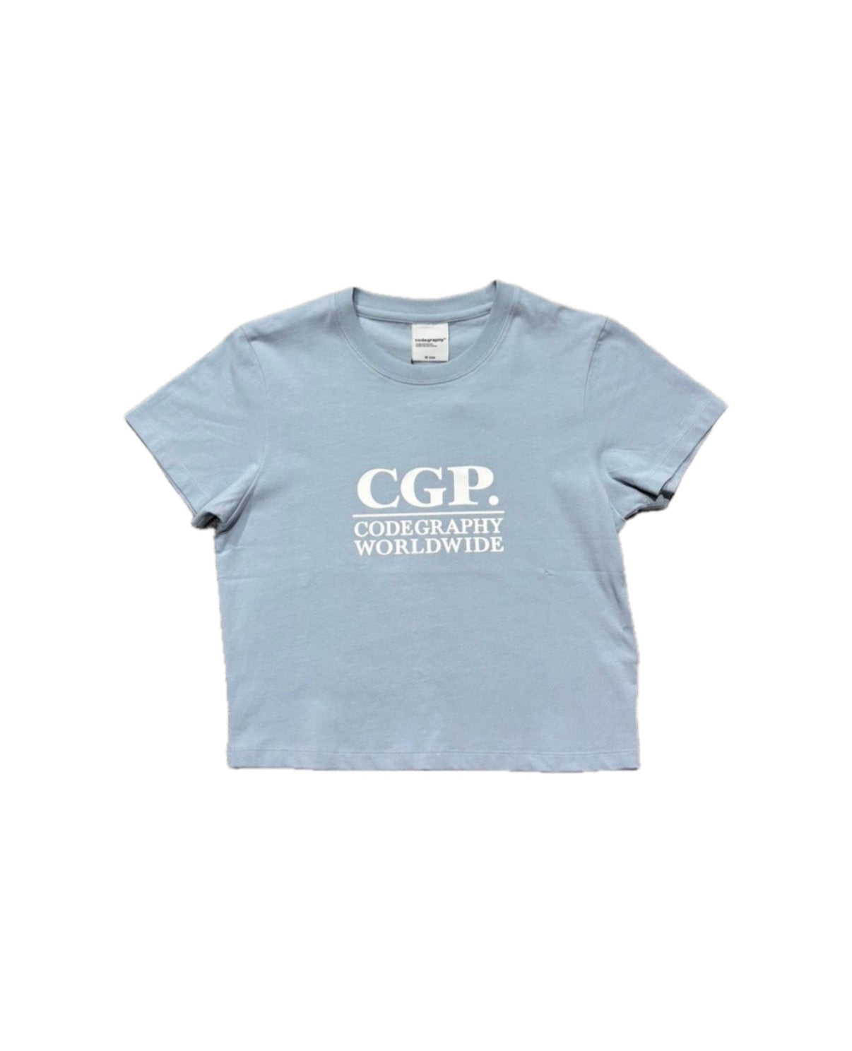 (Women) CGP Square Logo Crop Short Sleeve T-Shirt CBEUWTS015
