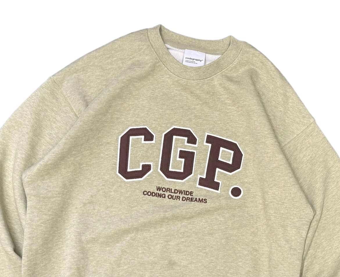 CGP arch logo crew neck CBESUTL100