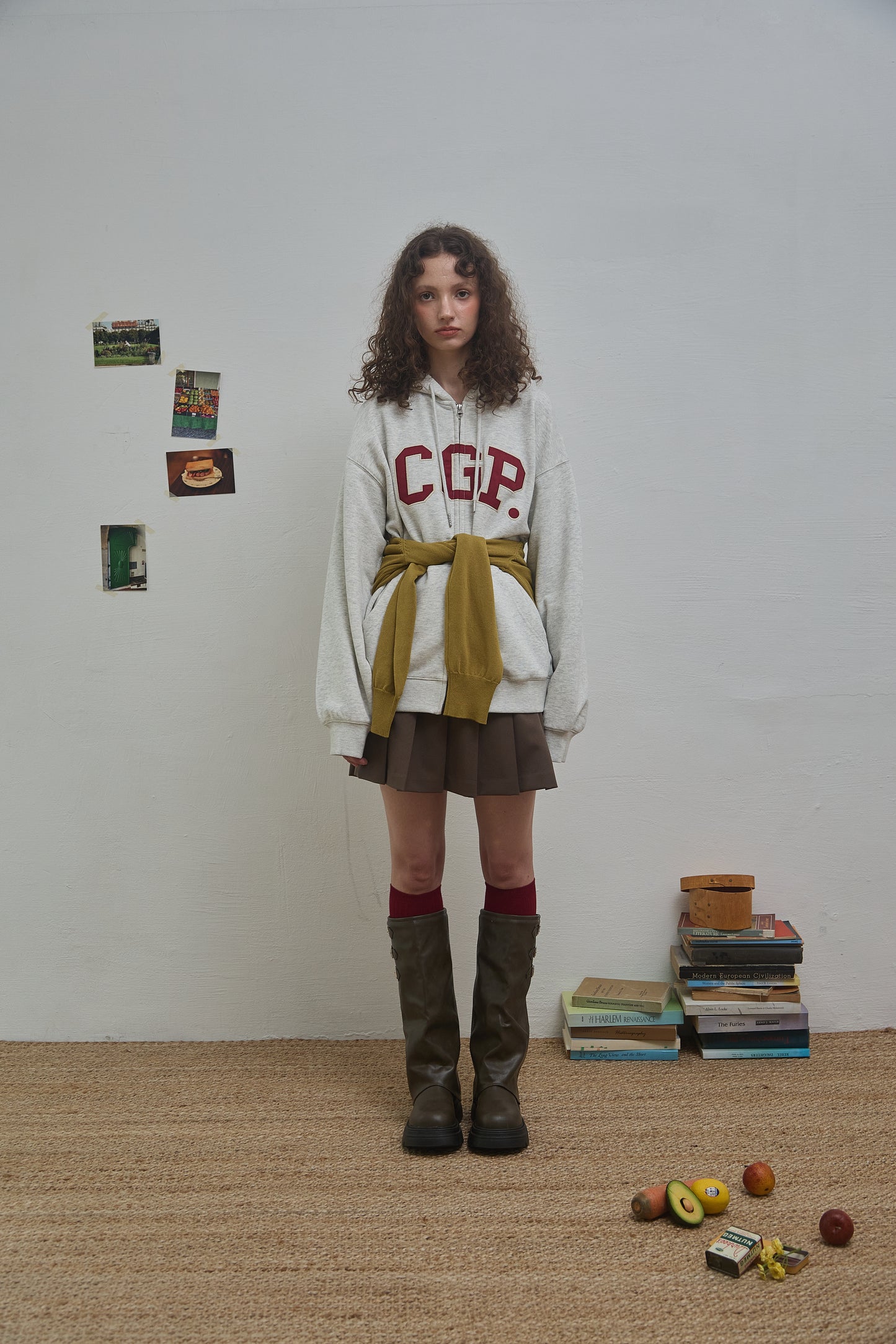 CGP Arch Logo Hooded Zip-up CBEBUTC330