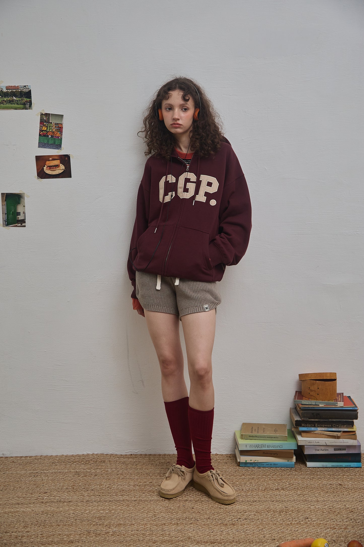 CGP Arch Logo Hooded Zip-up CBEBUTC330