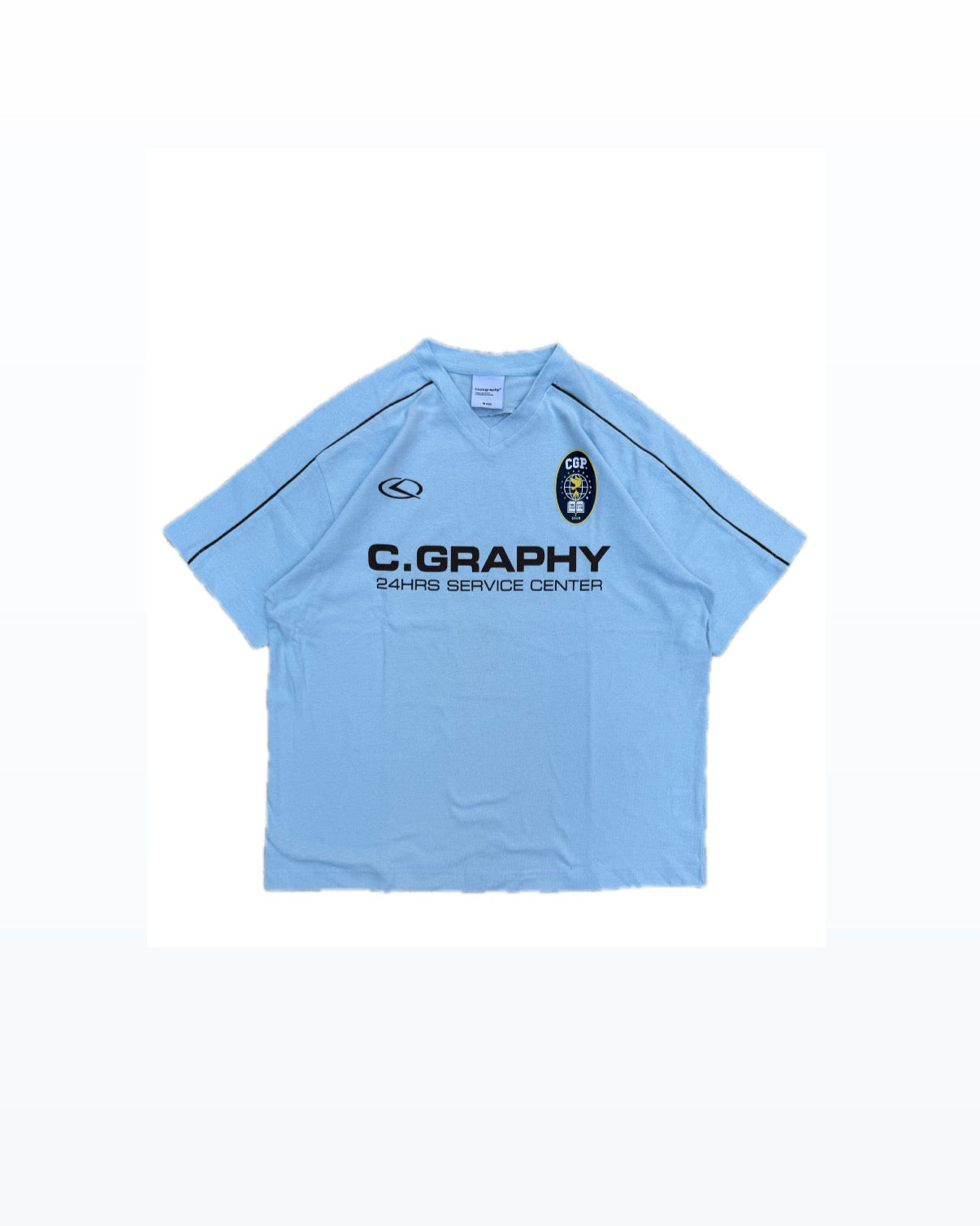 CG 24H  TRACK OVER FIT V-NECK Tee