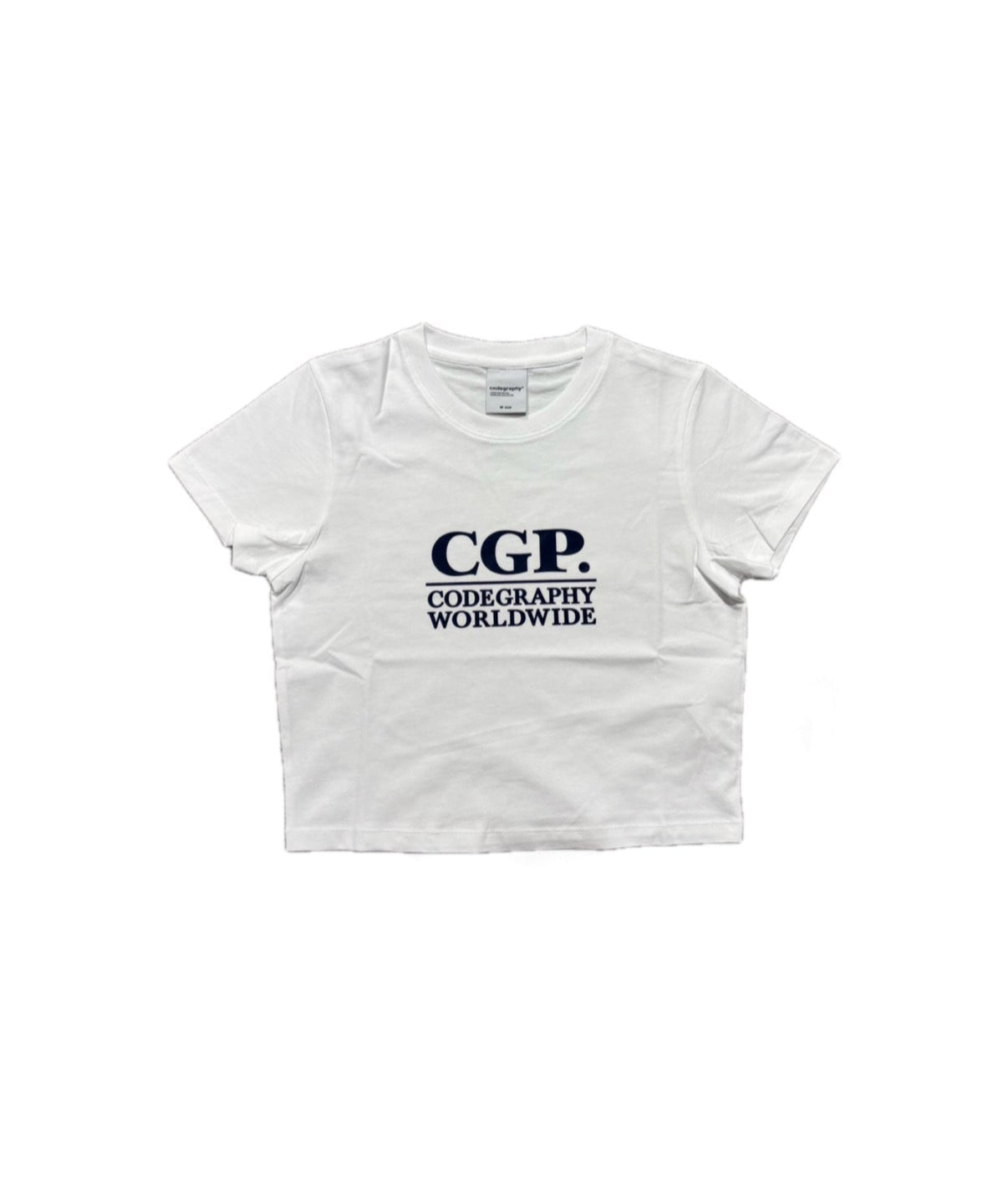 (Women) CGP Square Logo Crop Short Sleeve T-Shirt CBEUWTS015