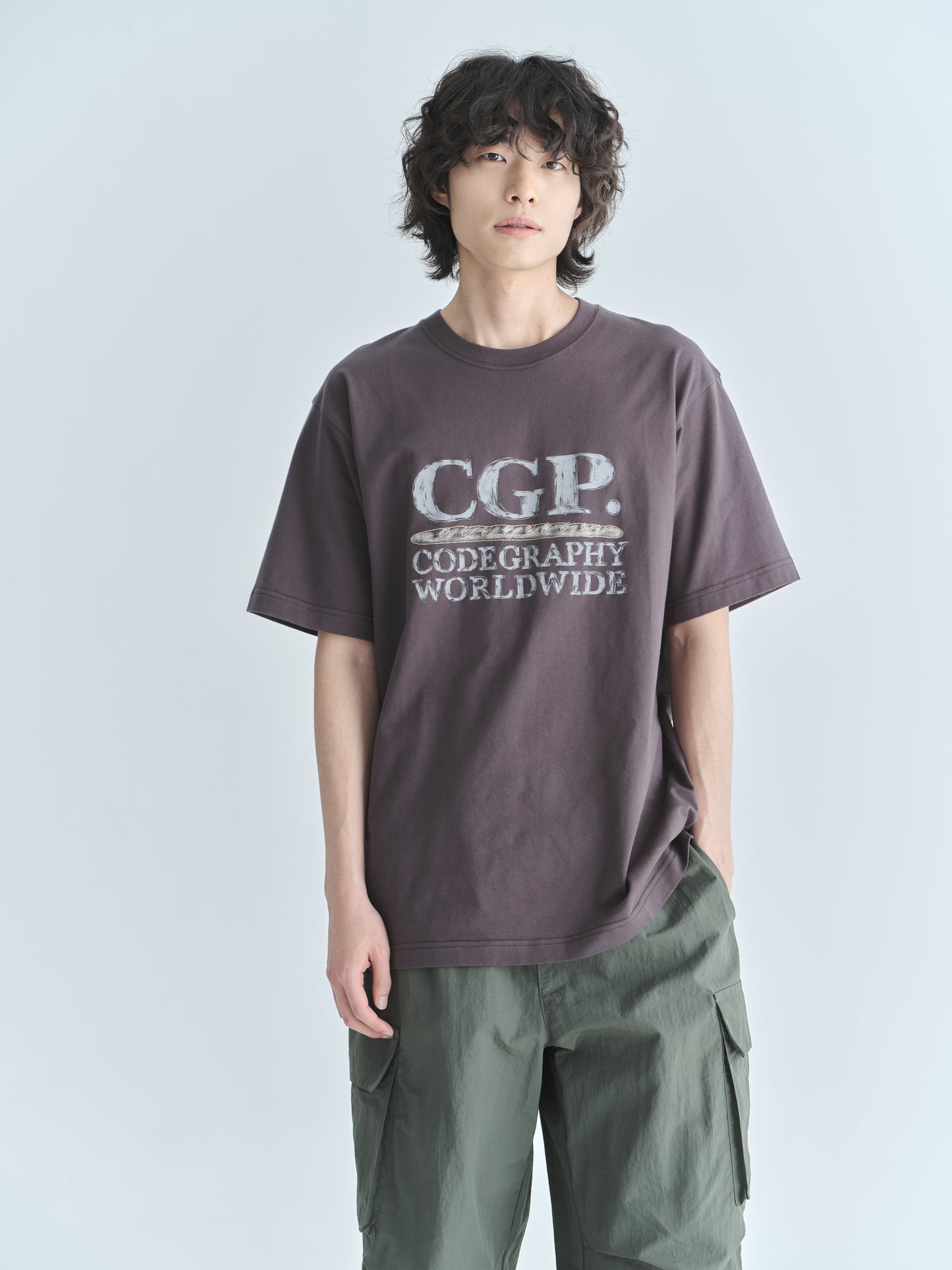 Square Logo Picnic Short Sleeve T-shirt CBFUUTS007