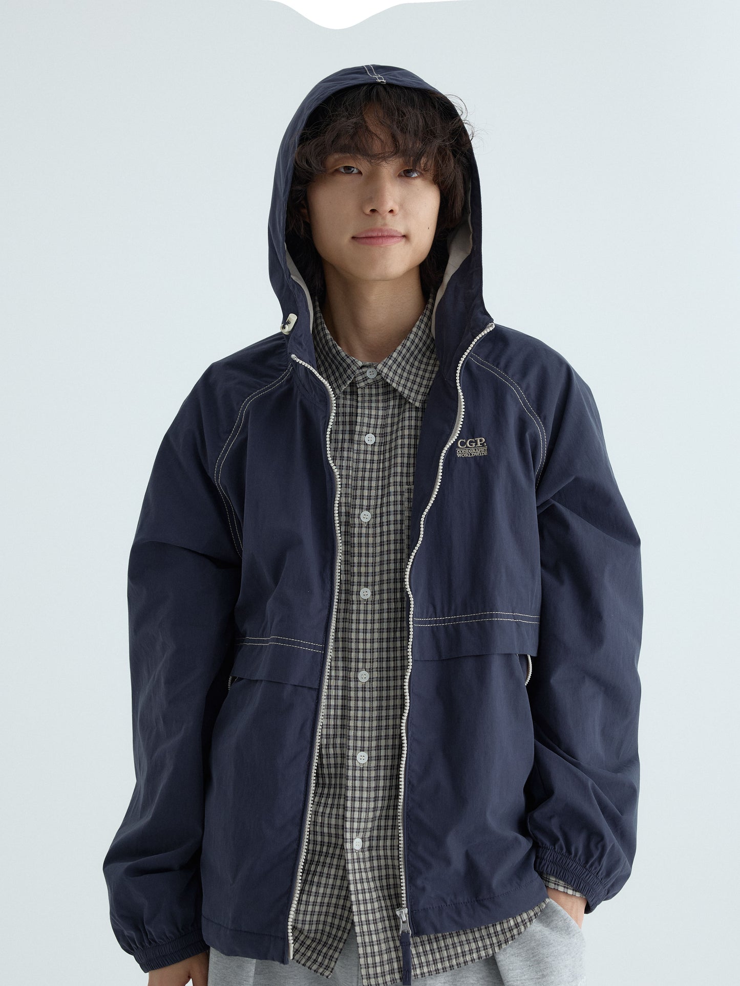 Contrast Hooded Jumper CBFSUJP001