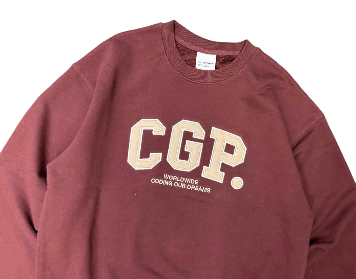 CGP arch logo crew neck CBESUTL100