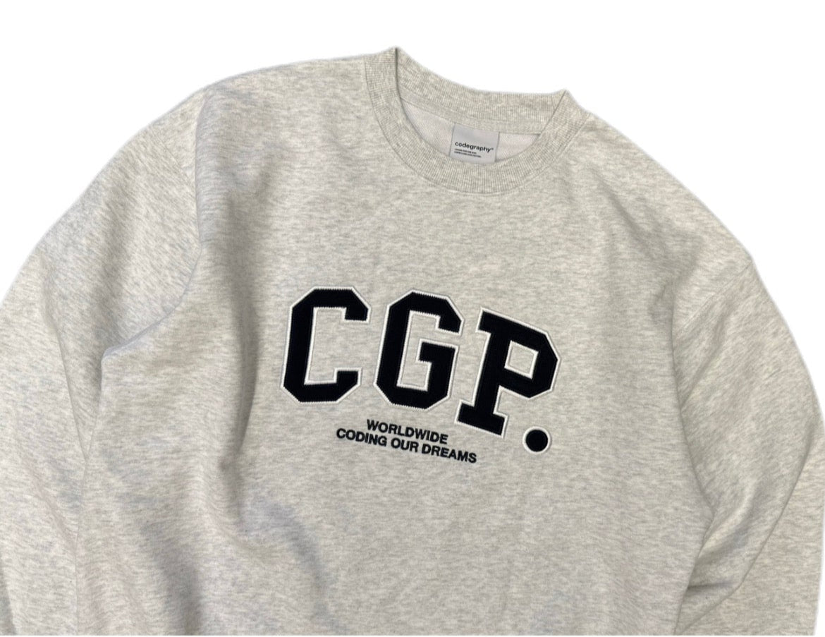 CGP arch logo crew neck CBESUTL100
