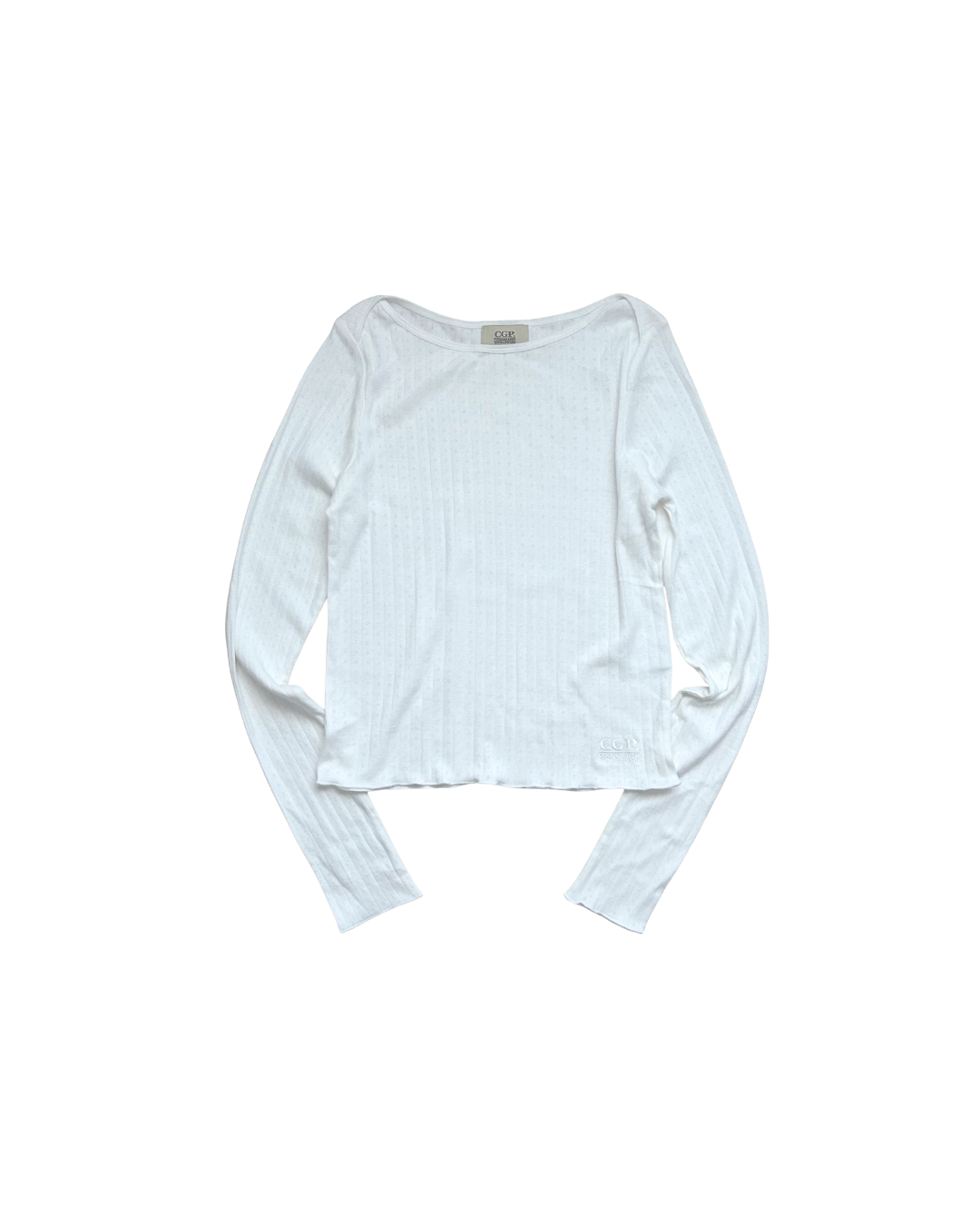 Sheer Long Sleeve Tee