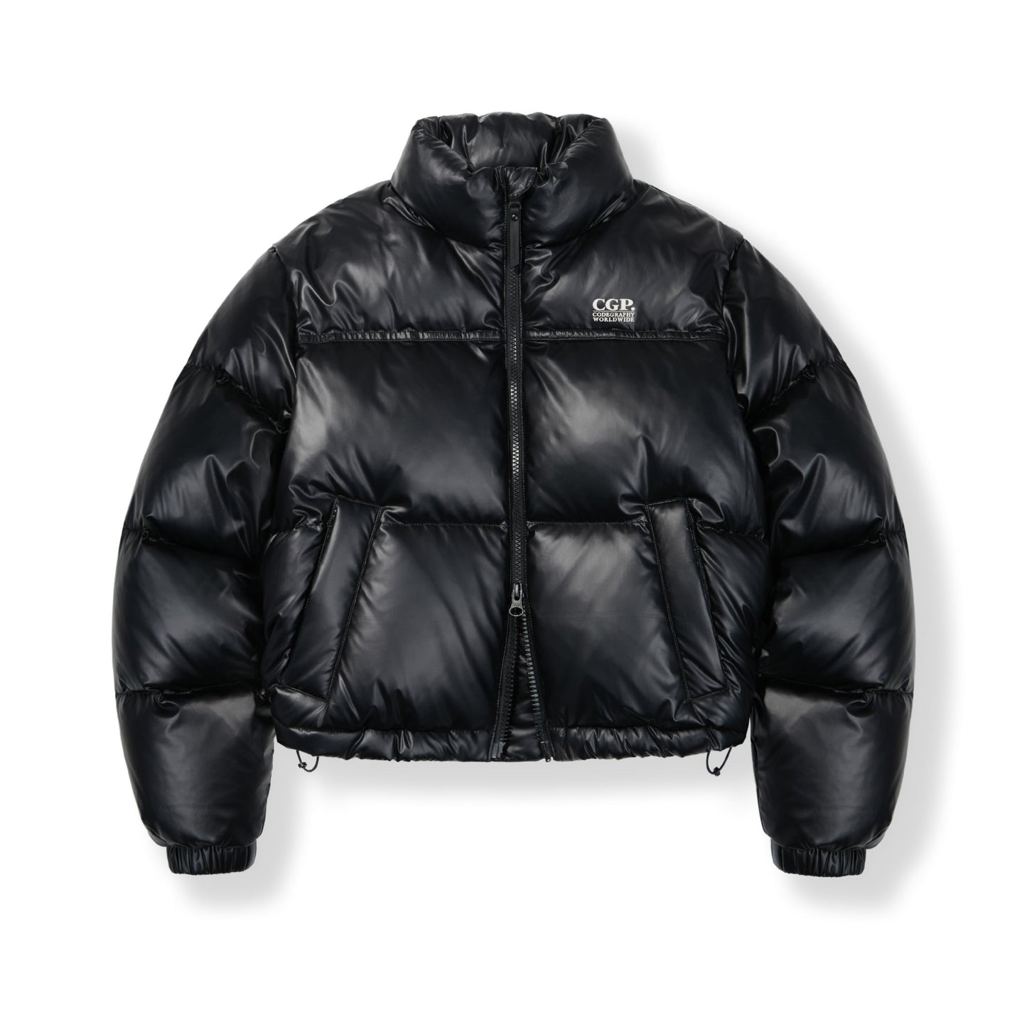 (Women) RDS glossy duck down puffa short padding CBDWWIH001