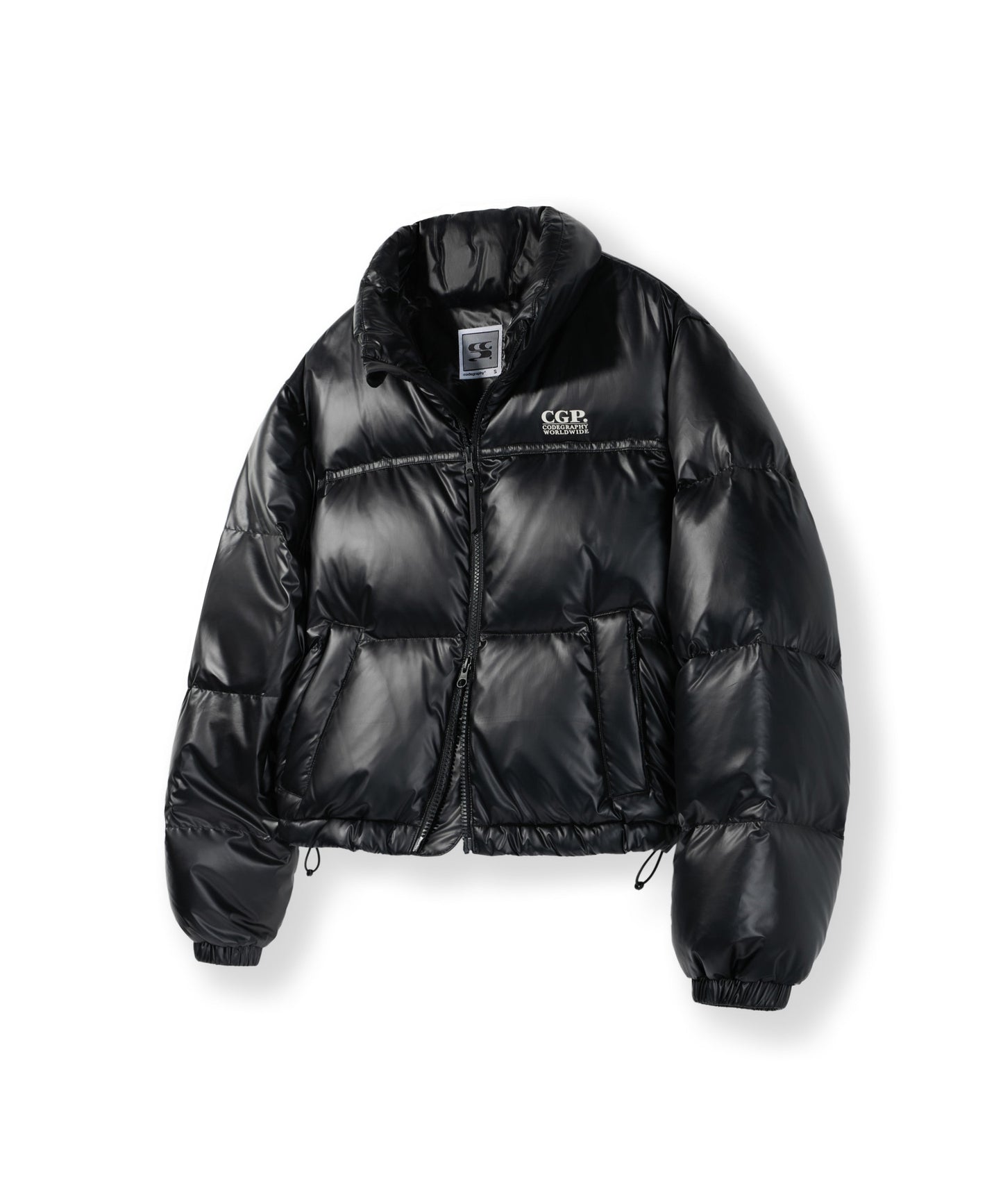 (Women) RDS glossy duck down puffa short padding CBDWWIH001