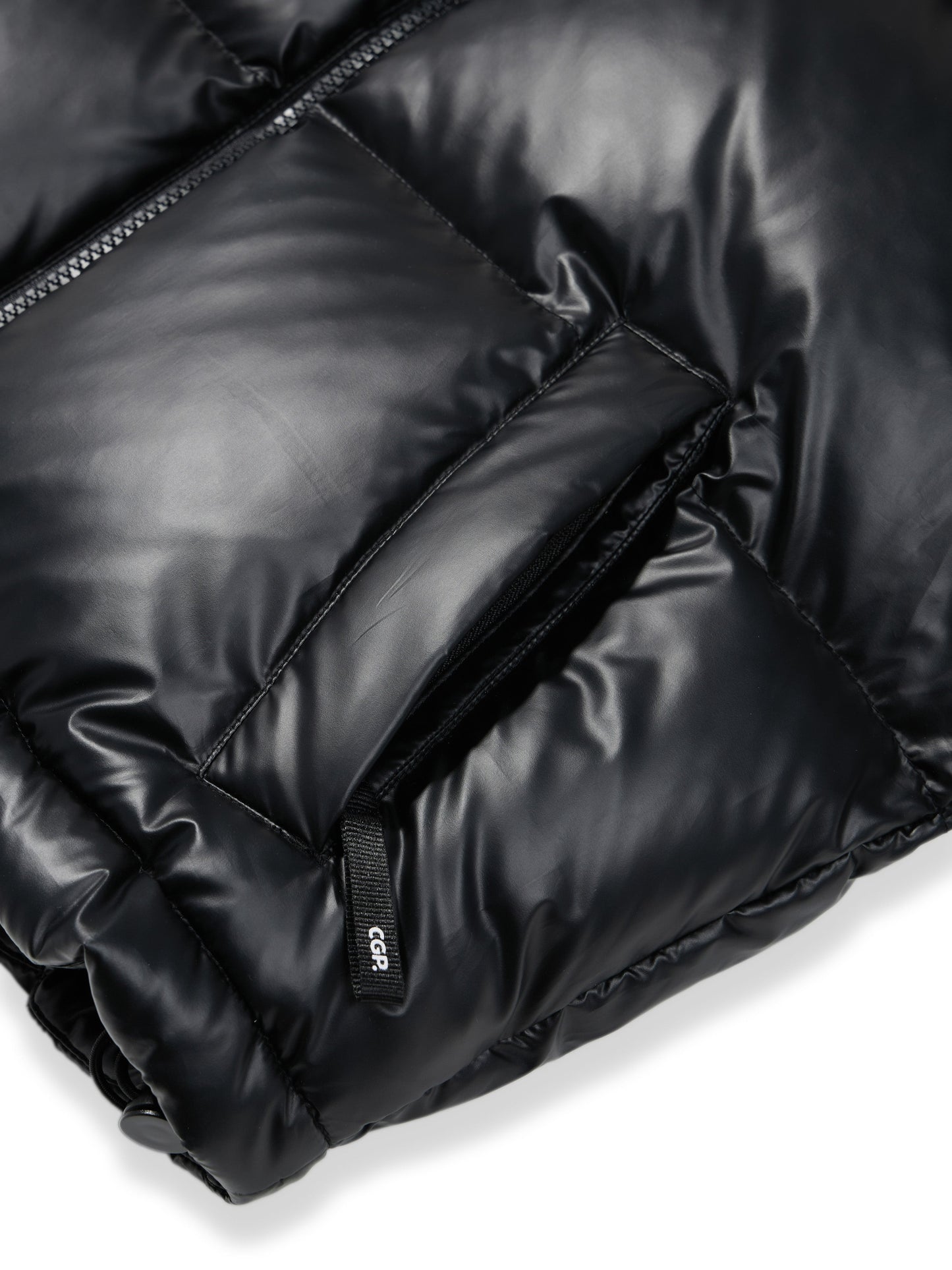 (Women) RDS glossy duck down puffa short padding CBDWWIH001