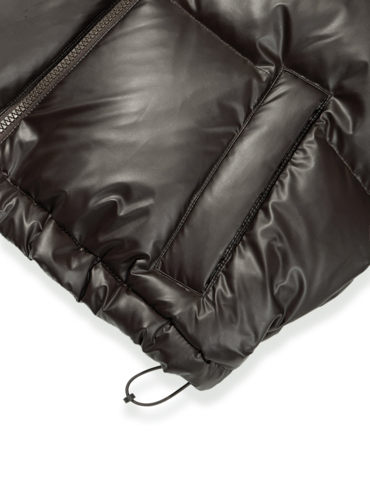 (Women) RDS glossy duck down puffa short padding CBDWWIH001