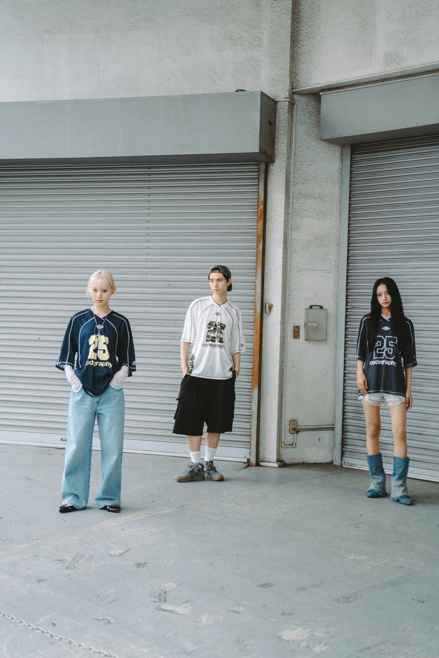 codegraphy × UMBRO Nurmbering Game Shirts