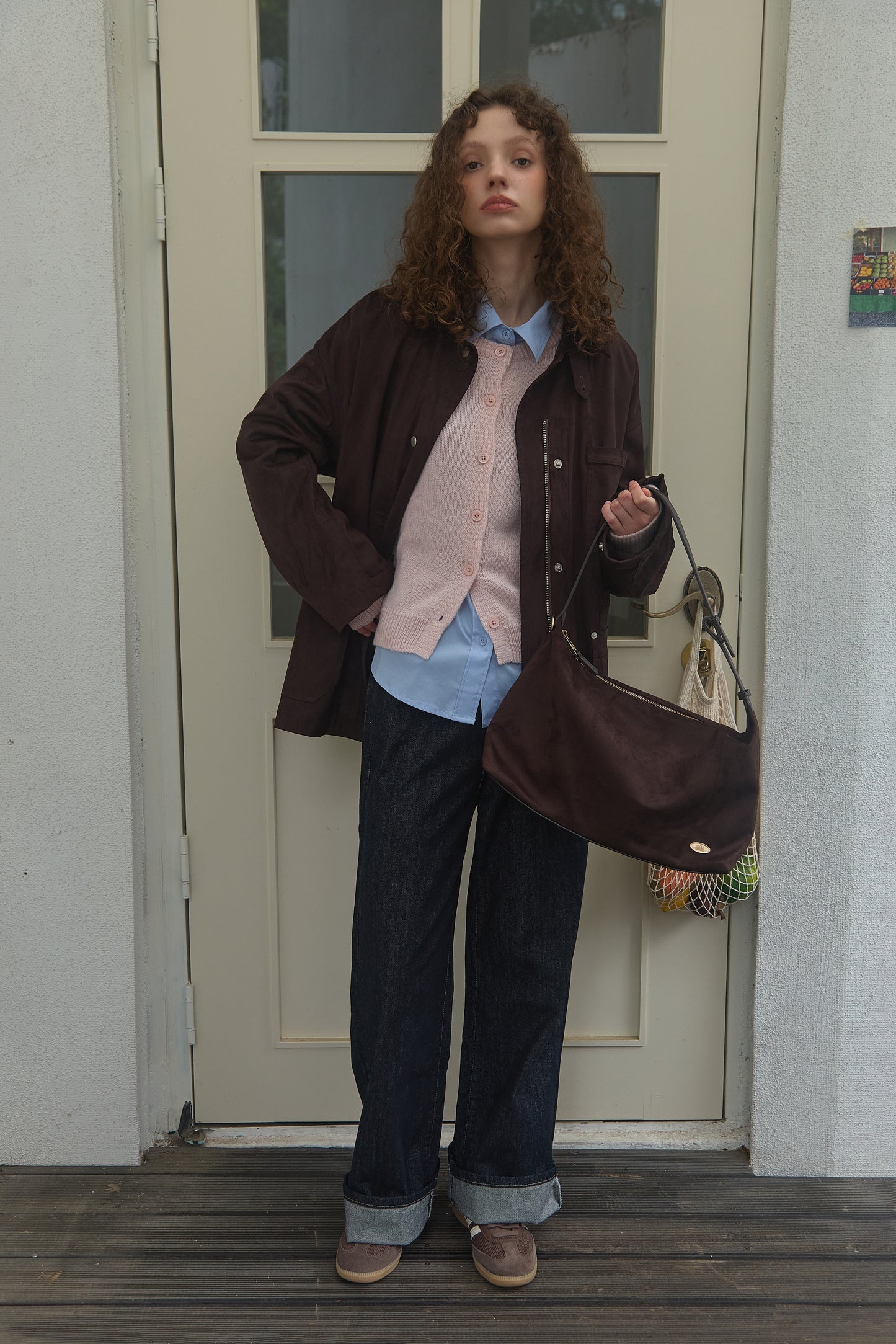 (Women) Suede Bag CBEWWBS010-1