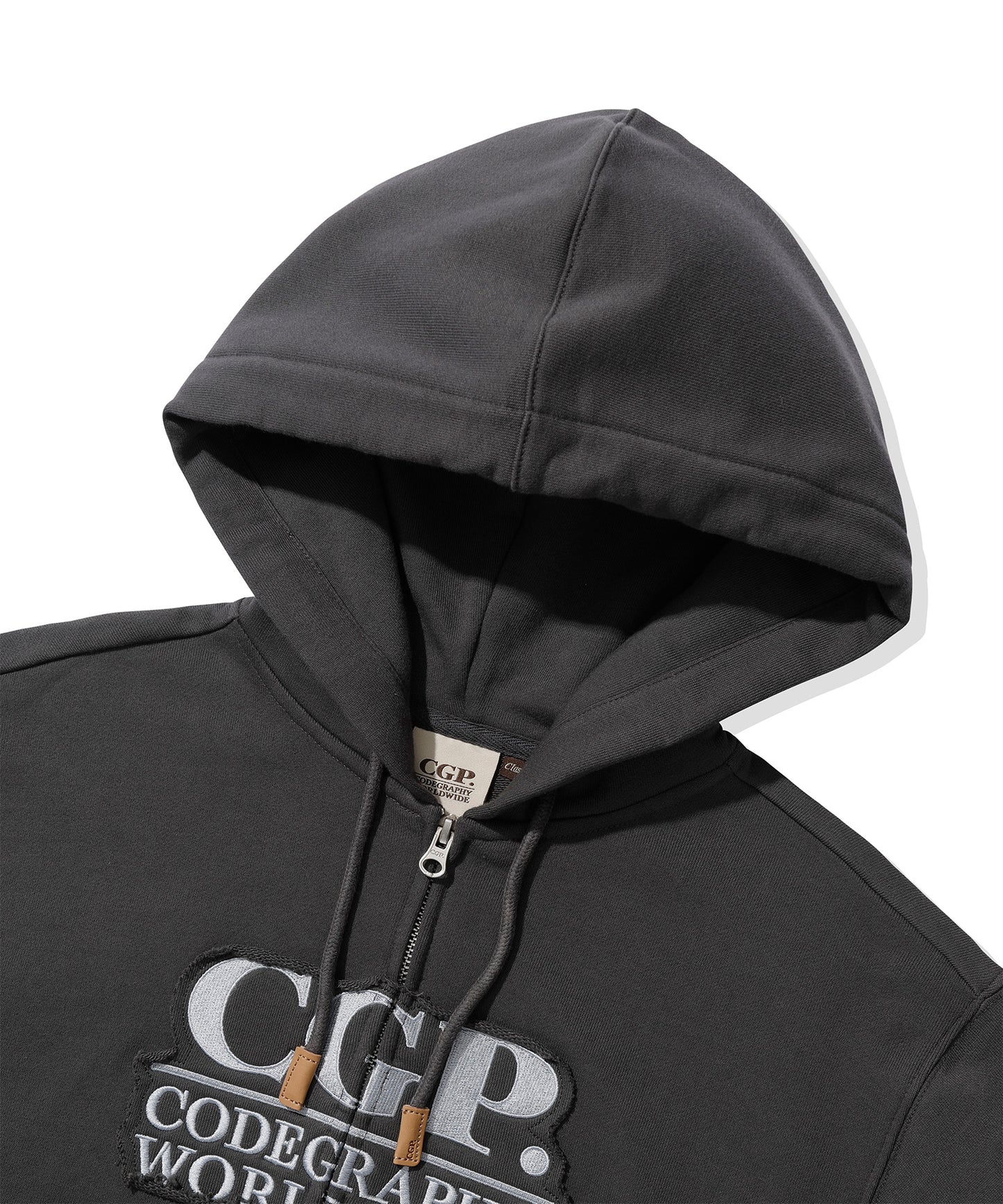 (Women) Square Point Hooded Zip-up CBEWWTC030