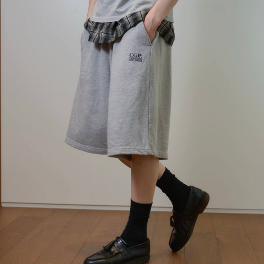 Pigment Square Logo Sweat Shorts
