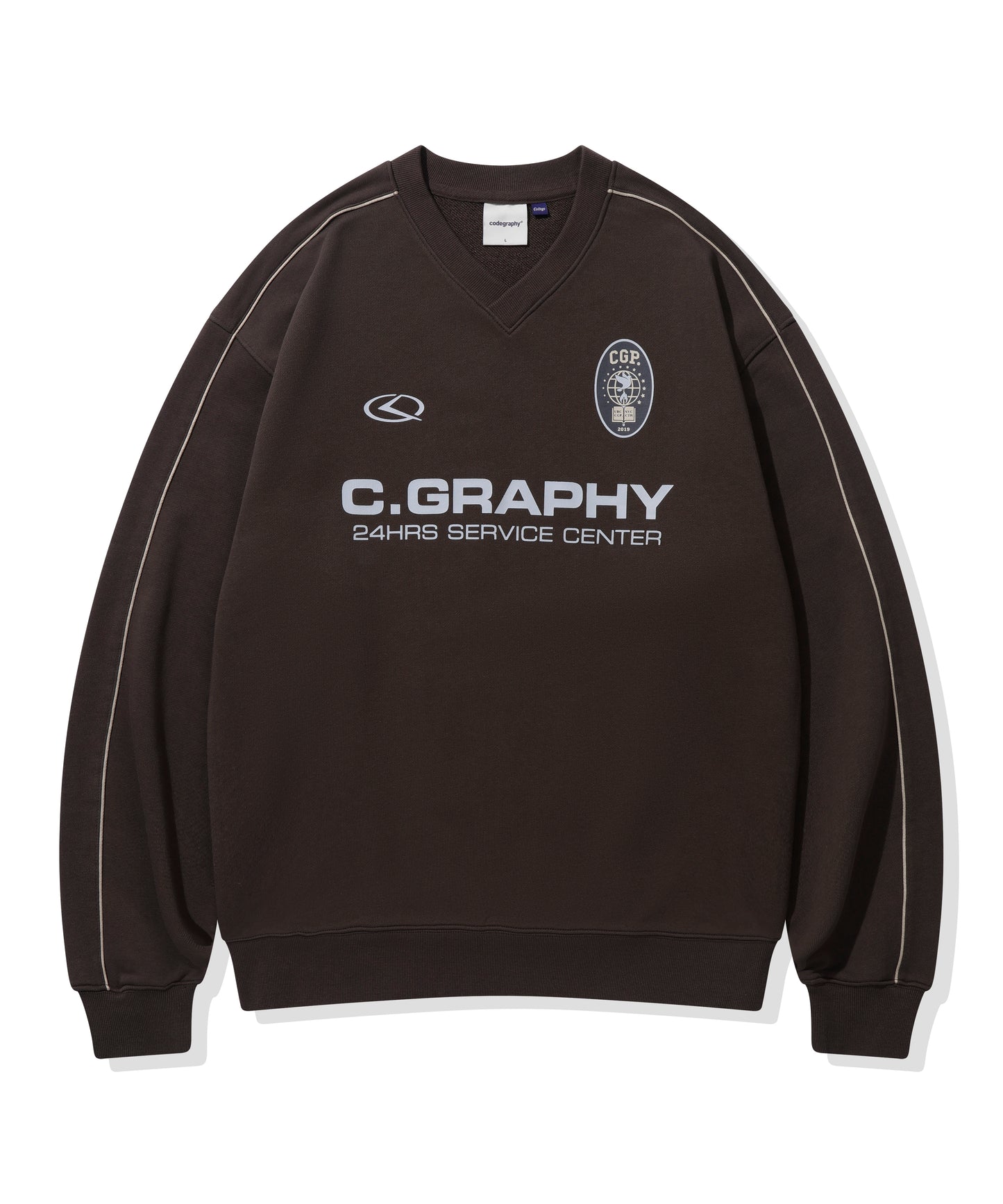 24H Track V-neck Man to Man CBEWUTL020