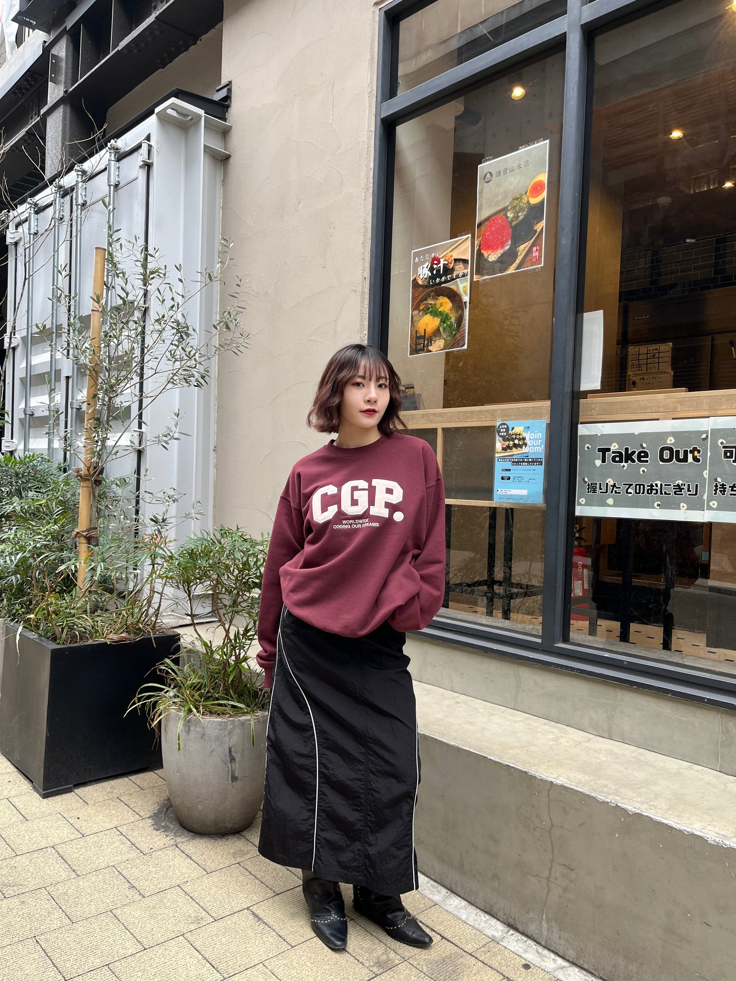 CGP arch logo crew neck CBESUTL100