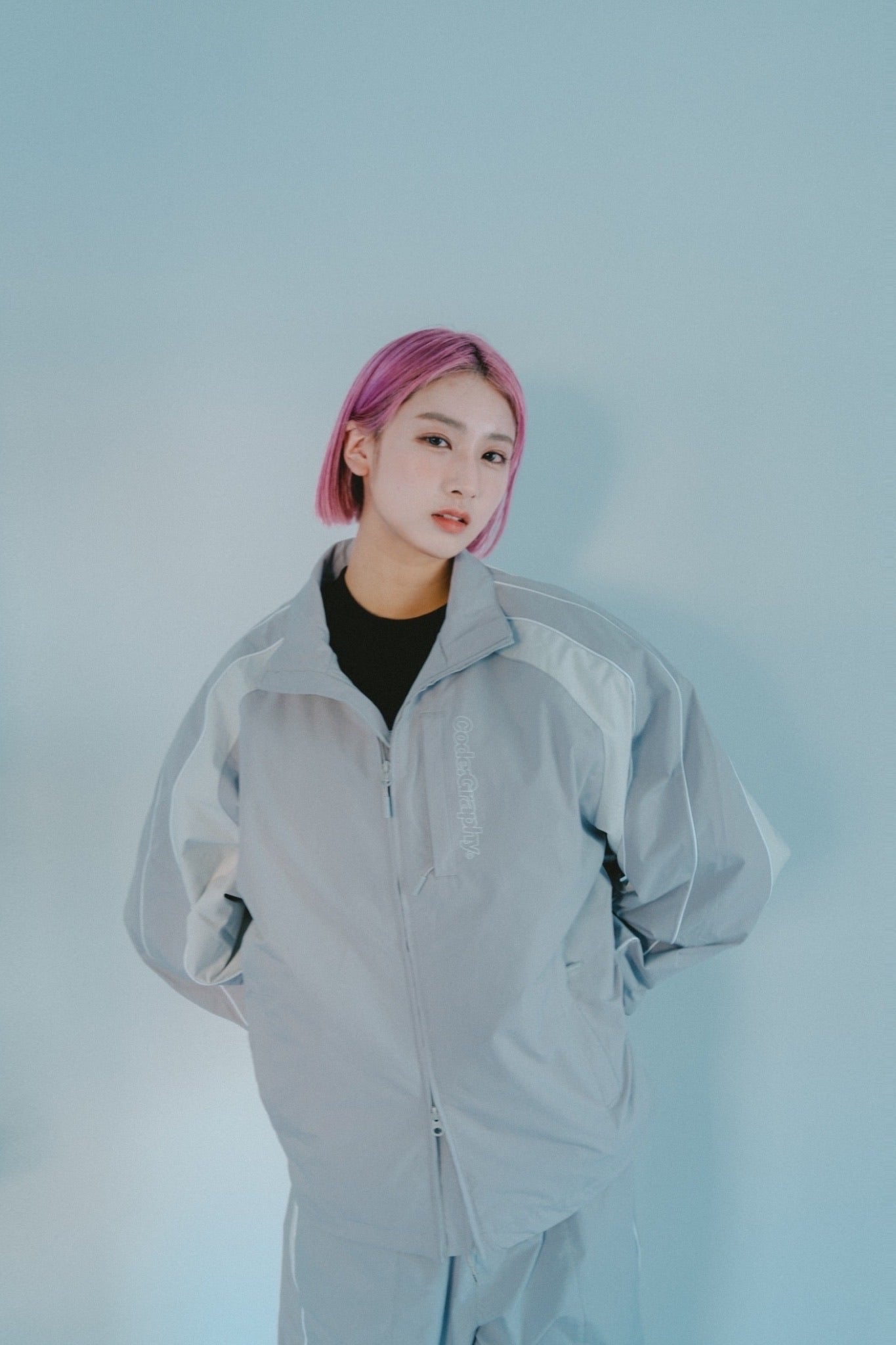 Colored Tech Short Jacket