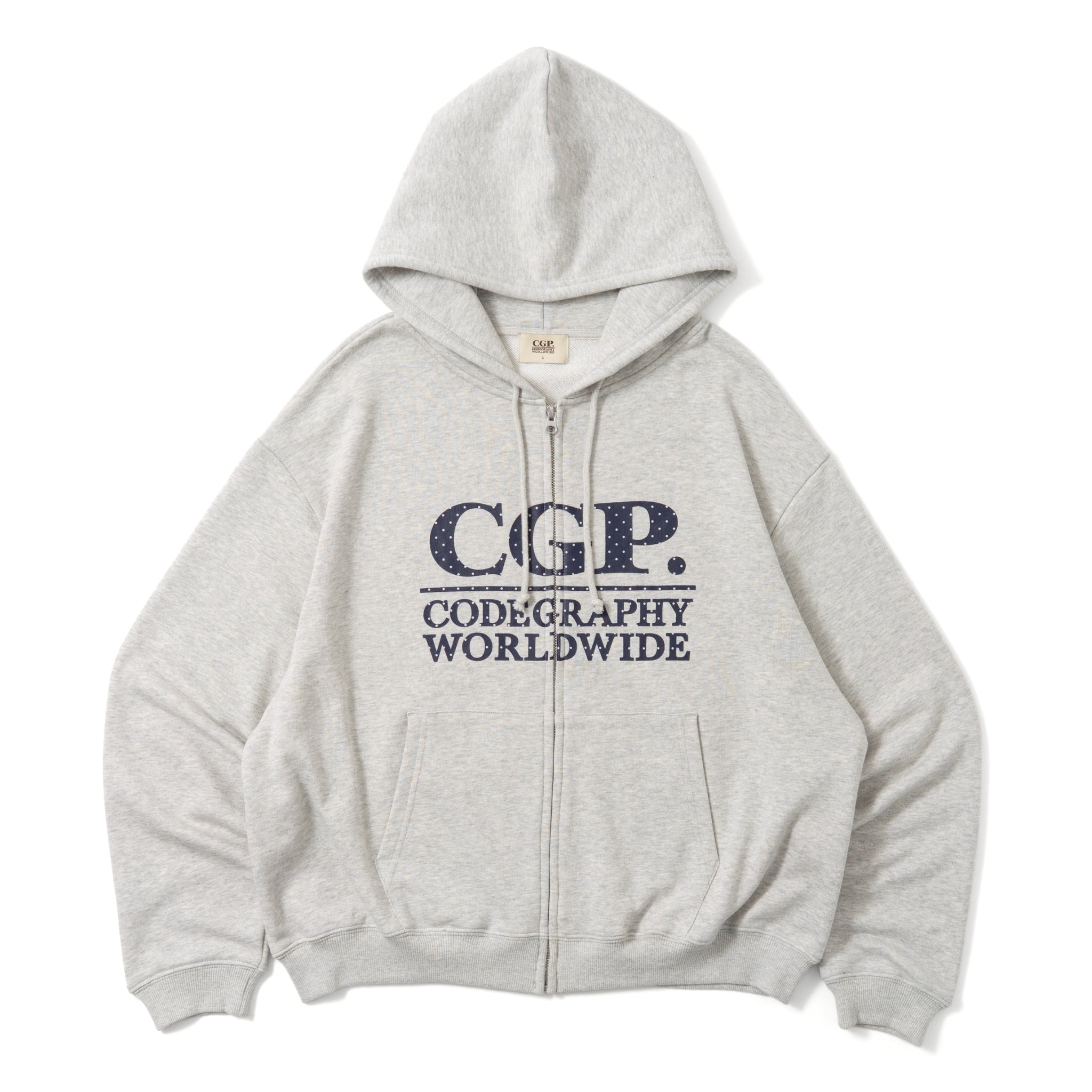 トップス CGP Square Logo Dot Hoodie CGP Square Logo Dot Hoodie – codegraphy