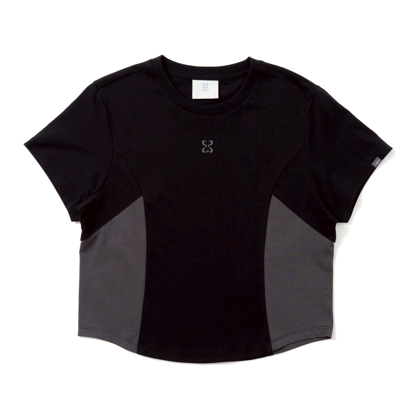 (Woman) Symbol Crop Short Sleeve T-Shirt CBEUWTS501