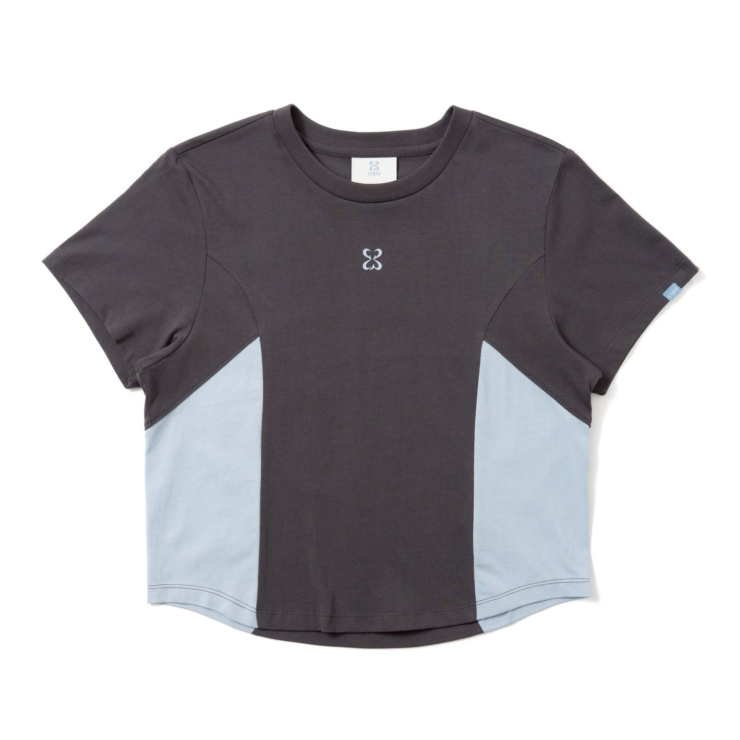 (Woman) Symbol Crop Short Sleeve T-Shirt CBEUWTS501