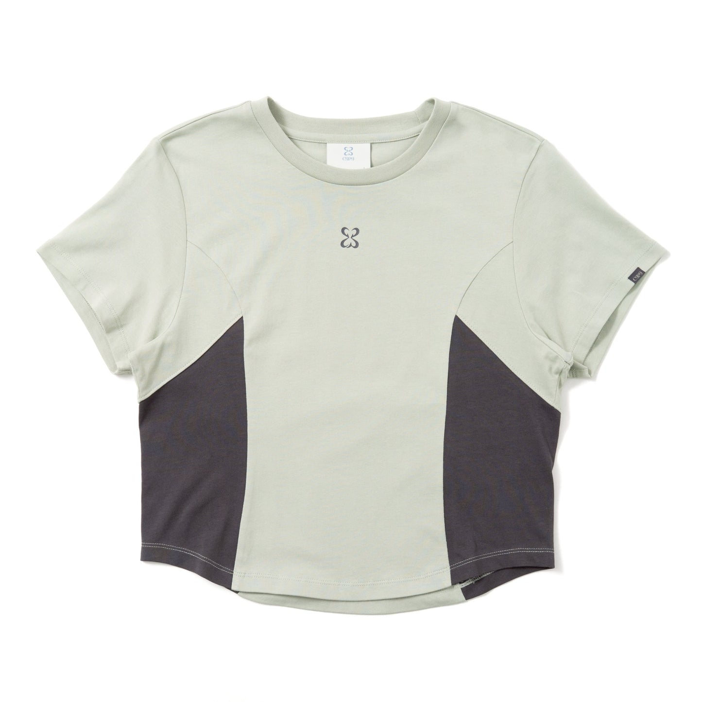 (Woman) Symbol Crop Short Sleeve T-Shirt CBEUWTS501