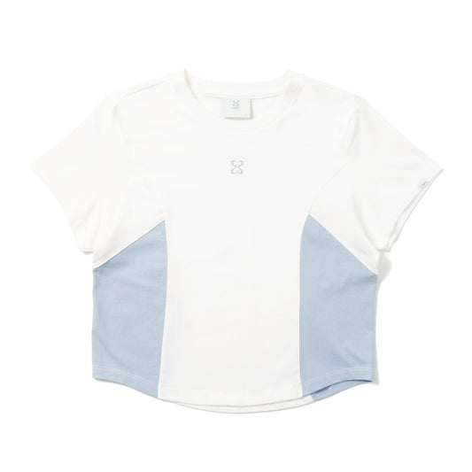 (Woman) Symbol Crop Short Sleeve T-Shirt CBEUWTS501