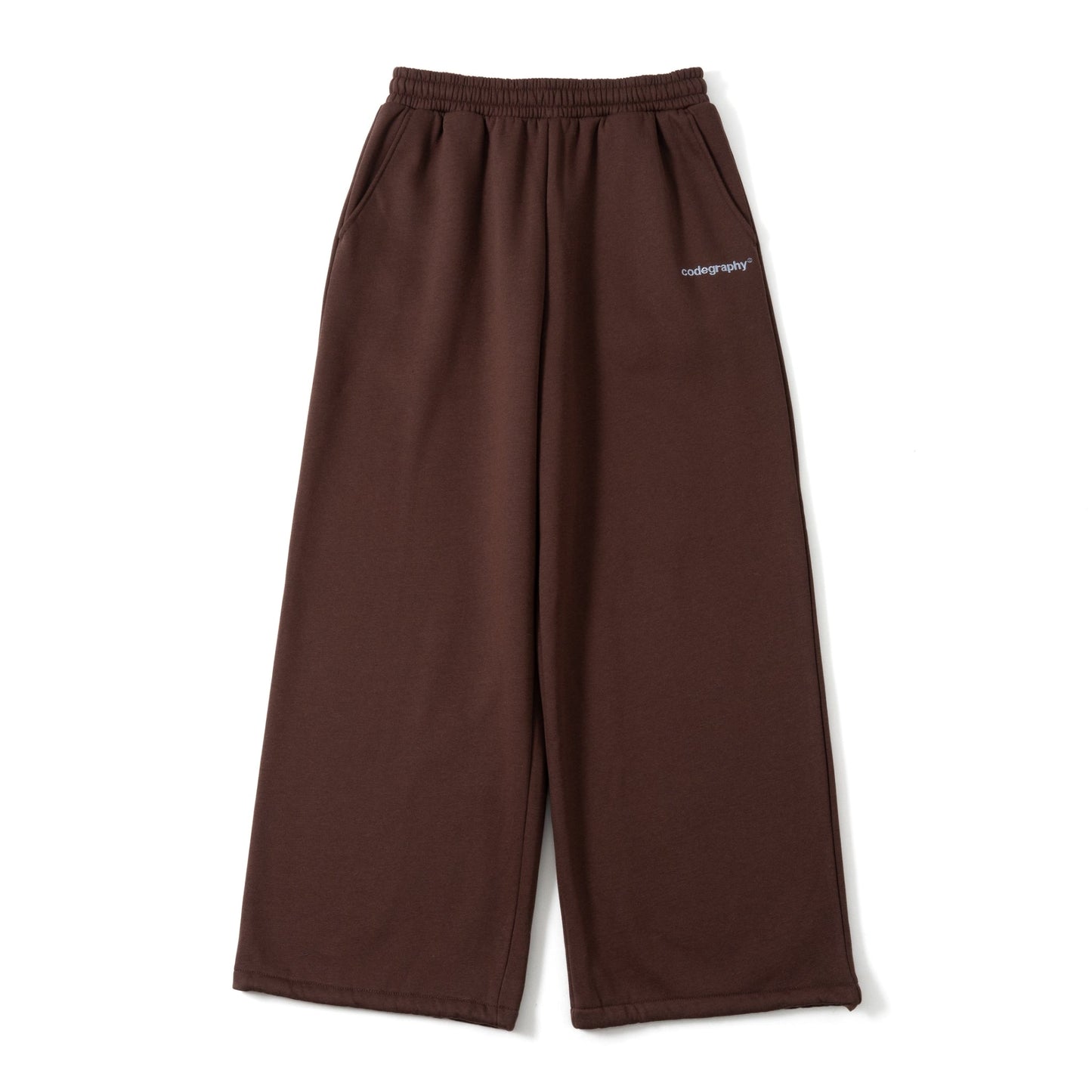 Wide Straight Sweat Pants