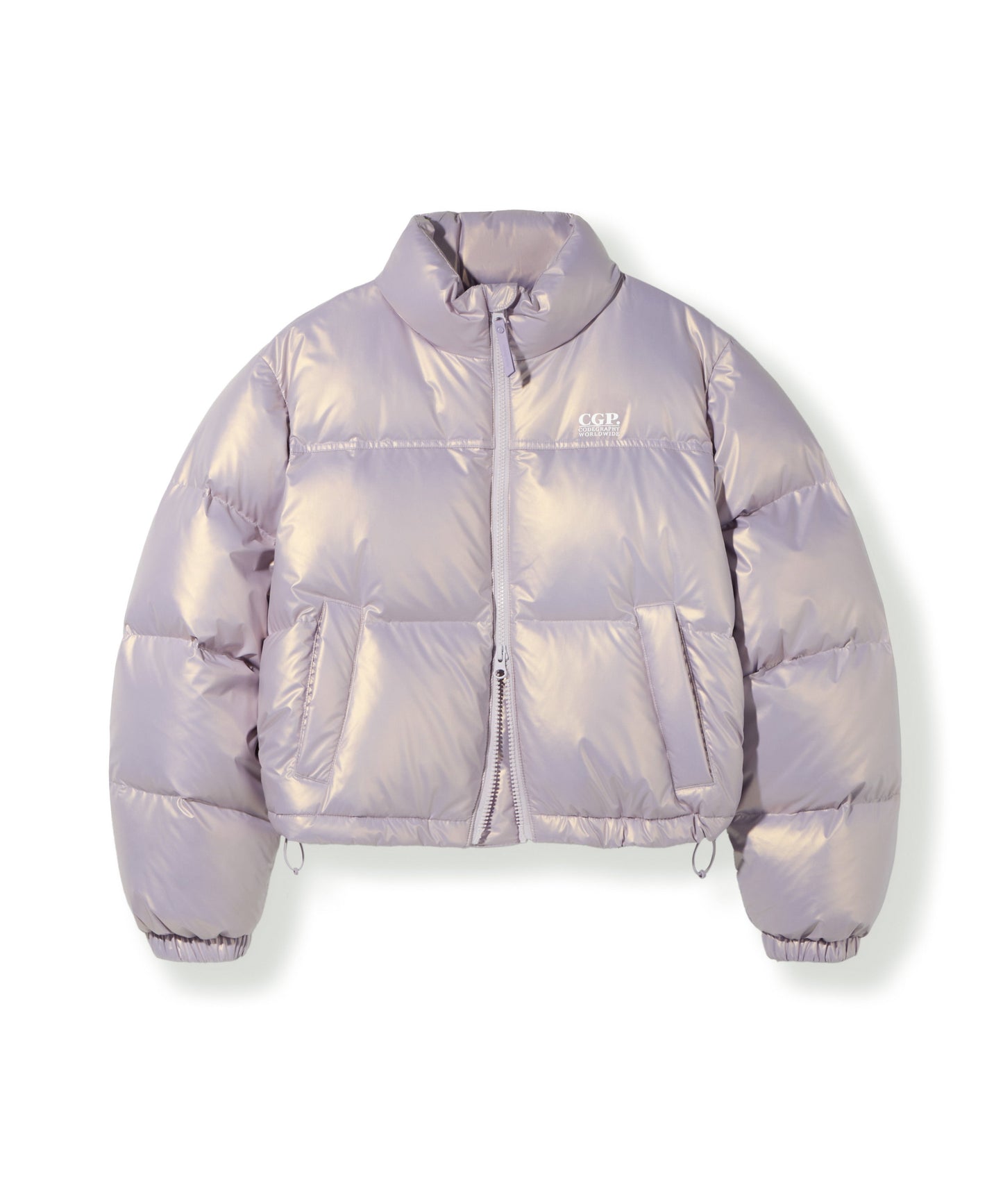 (Women) RDS glossy duck down puffa short padding CBDWWIH001