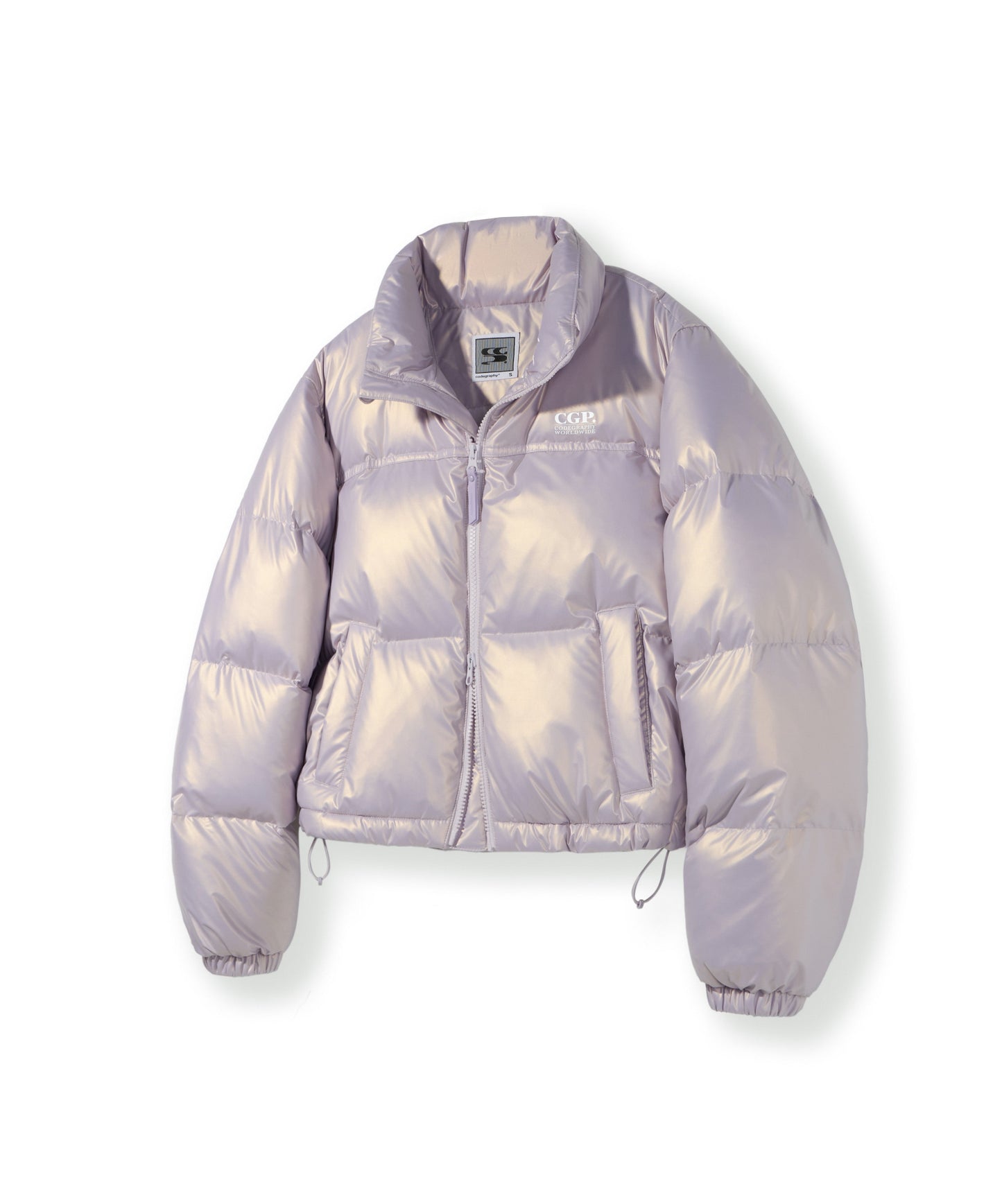 (Women) RDS glossy duck down puffa short padding CBDWWIH001