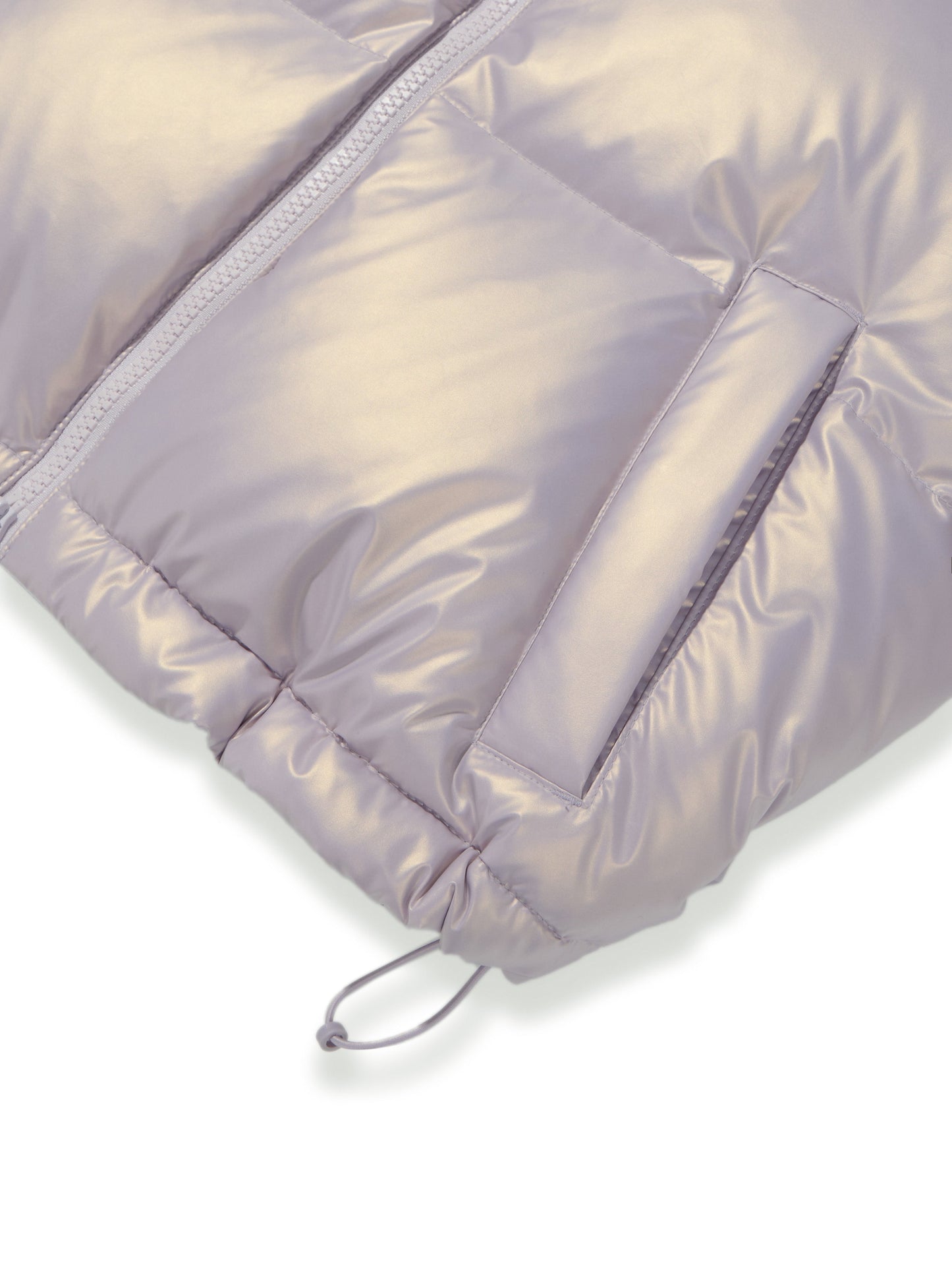 (Women) RDS glossy duck down puffa short padding CBDWWIH001