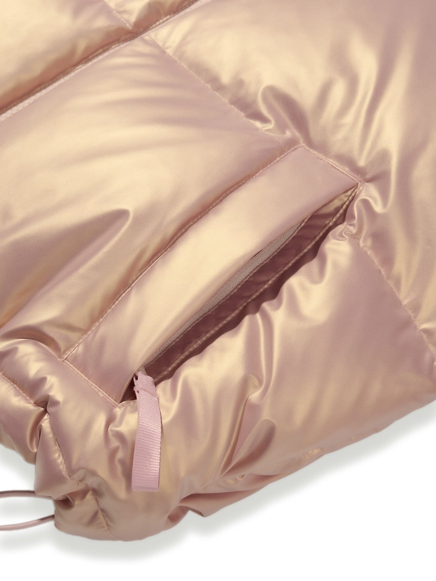 (Women) RDS glossy duck down puffa short padding CBDWWIH001