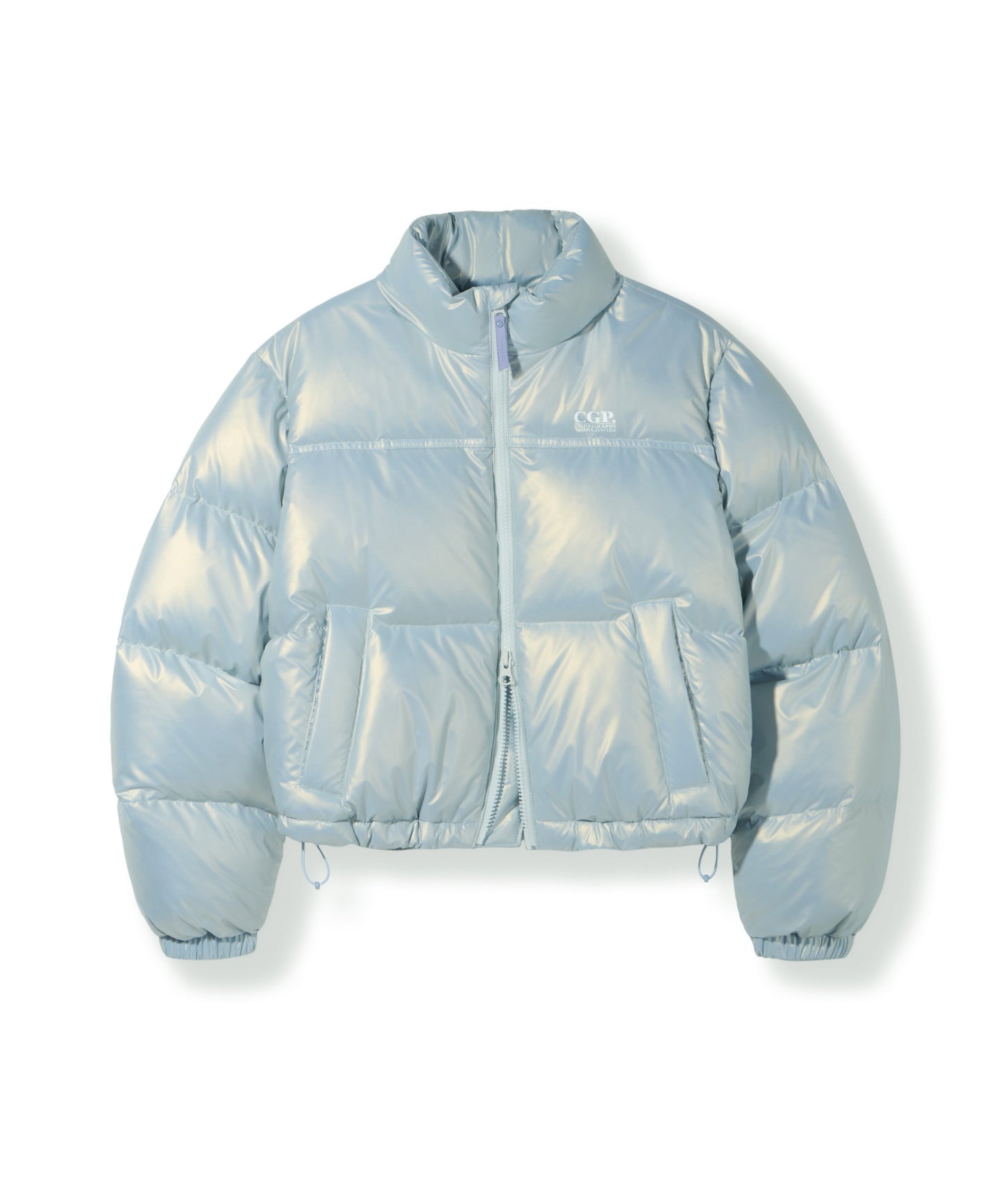 (Women) RDS glossy duck down puffa short padding CBDWWIH001