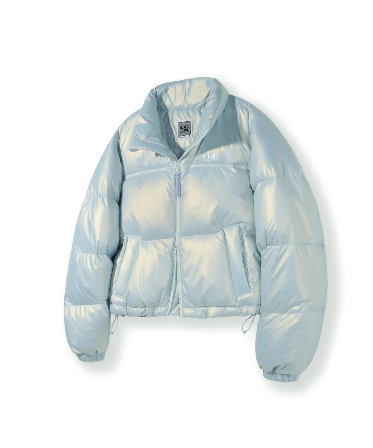 (Women) RDS glossy duck down puffa short padding CBDWWIH001