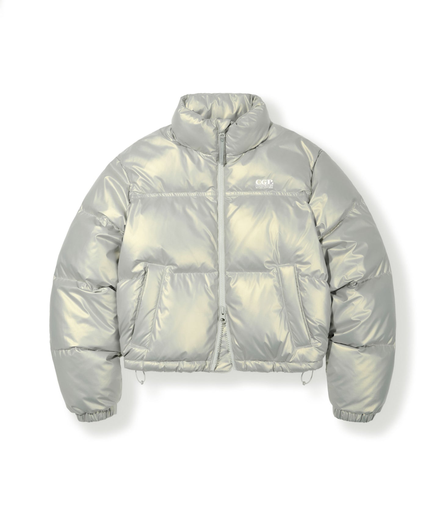 (Women) RDS glossy duck down puffa short padding CBDWWIH001