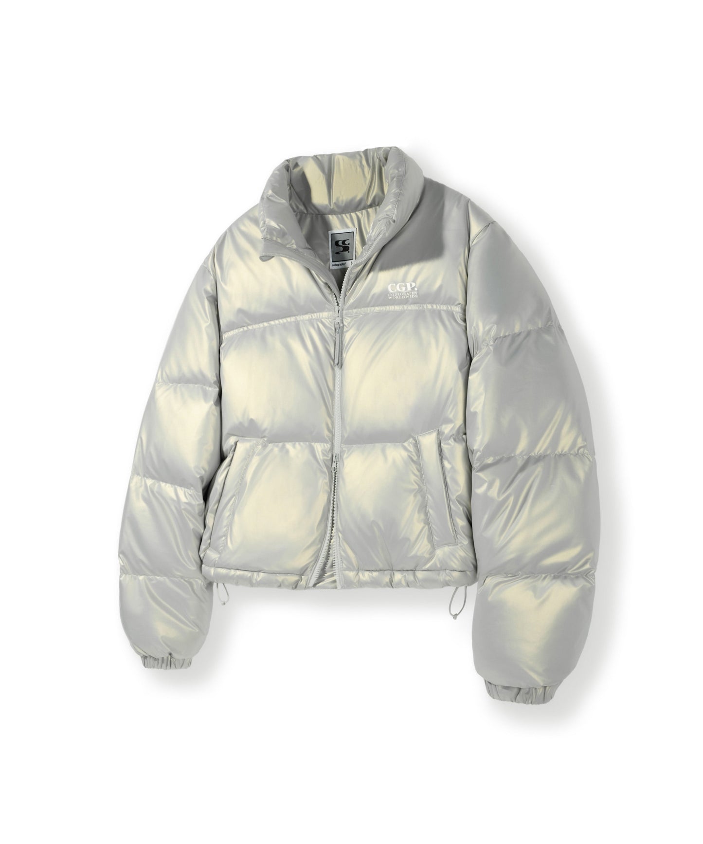 (Women) RDS glossy duck down puffa short padding CBDWWIH001