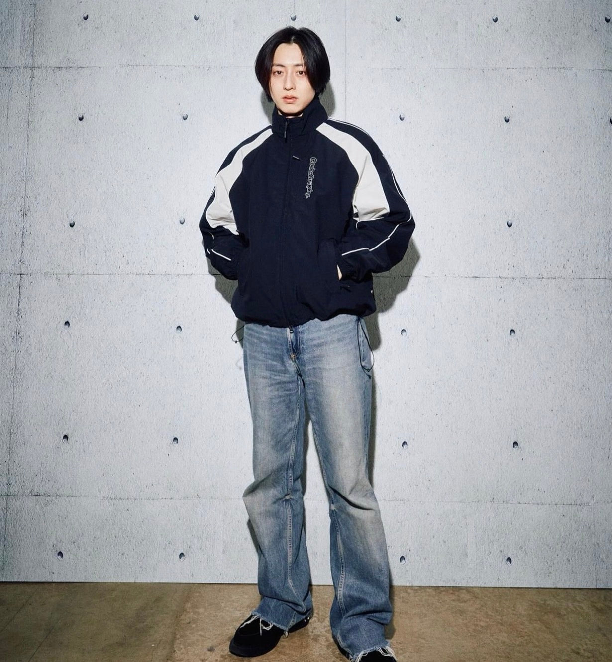 Colored Tech Short Jacket