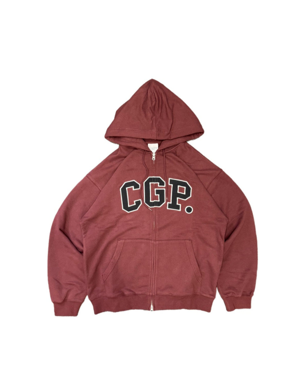 CGP arch logo hooded zip-up CBESUTC001