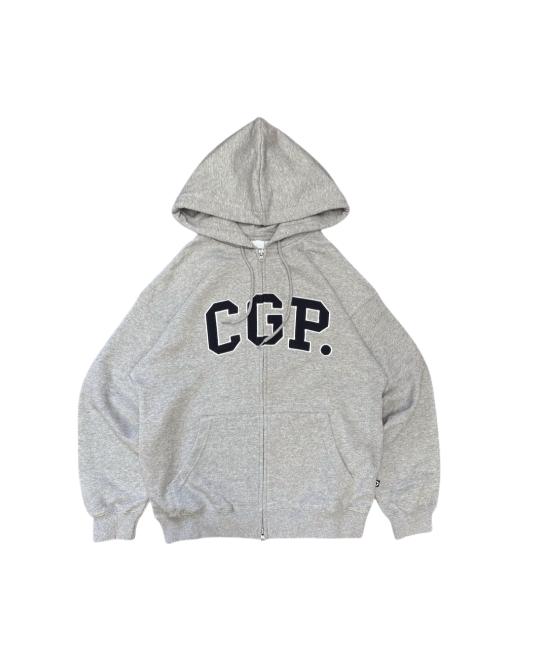 CGP arch logo hooded zip-up CBESUTC001