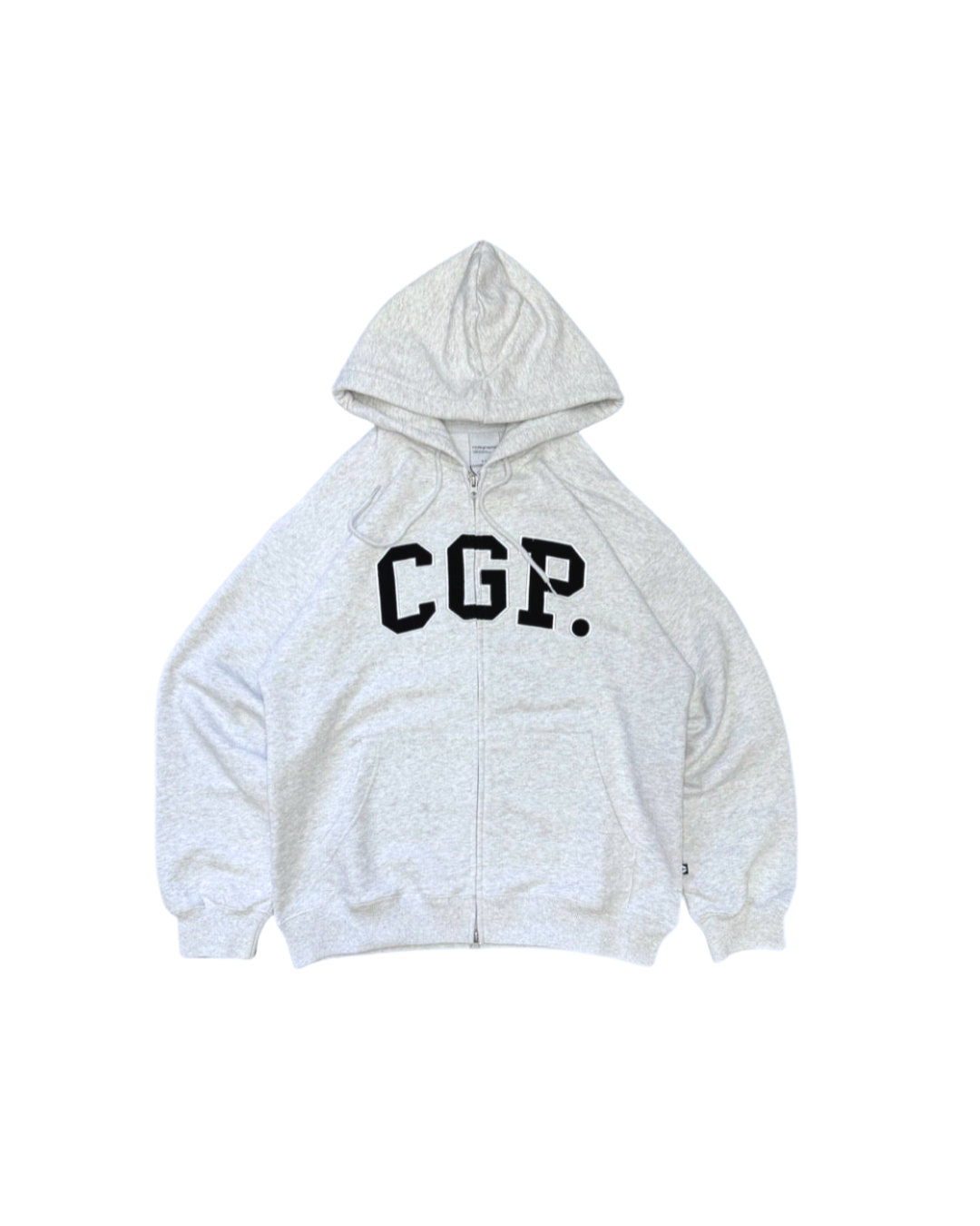 CGP arch logo hooded zip-up CBESUTC001