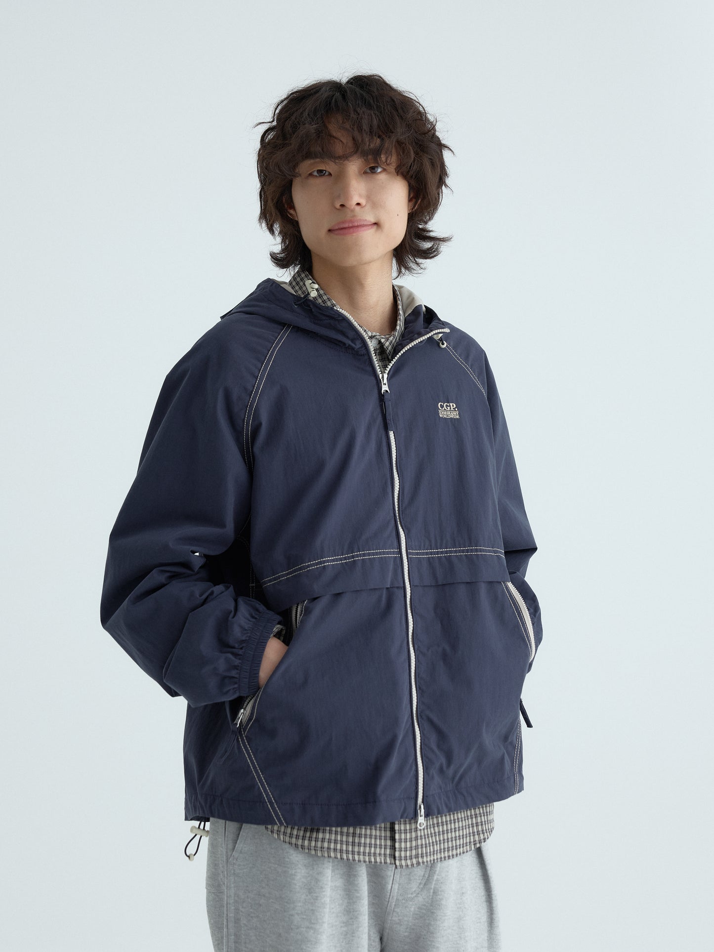 Contrast Hooded Jumper CBFSUJP001
