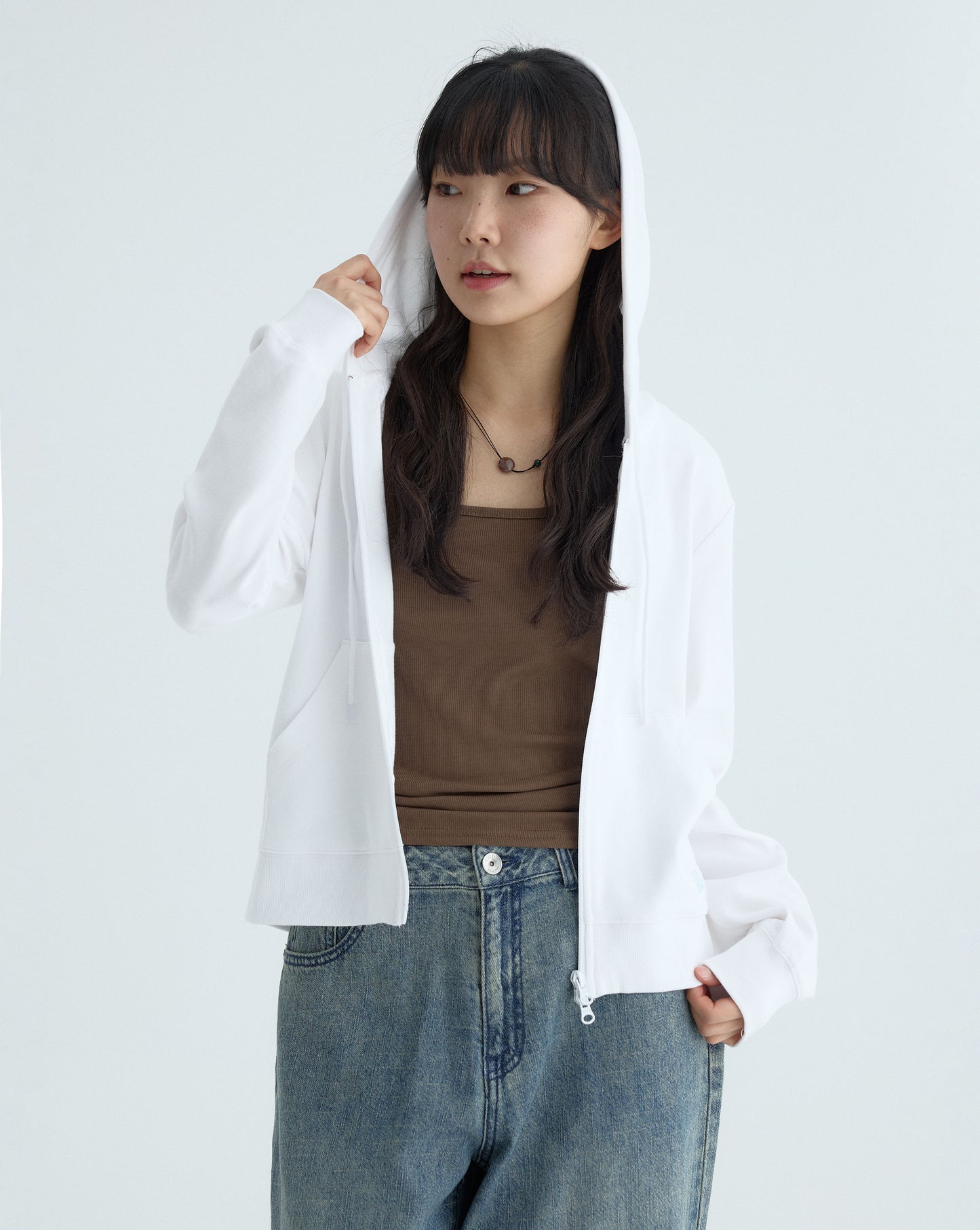 (Women) Lightweight Hooded Zip-up CBFUWTC002