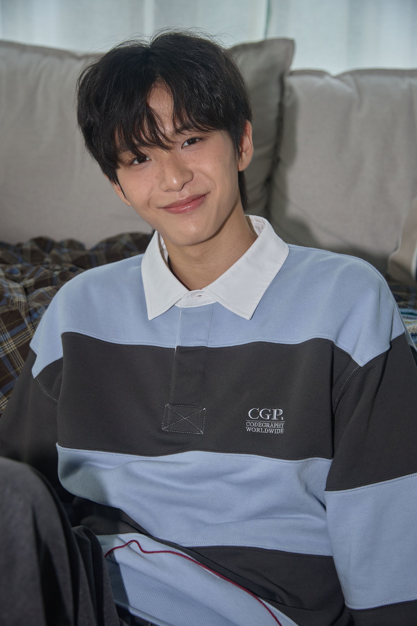 Striped Rugby Sweatshirt CBFSUTL011