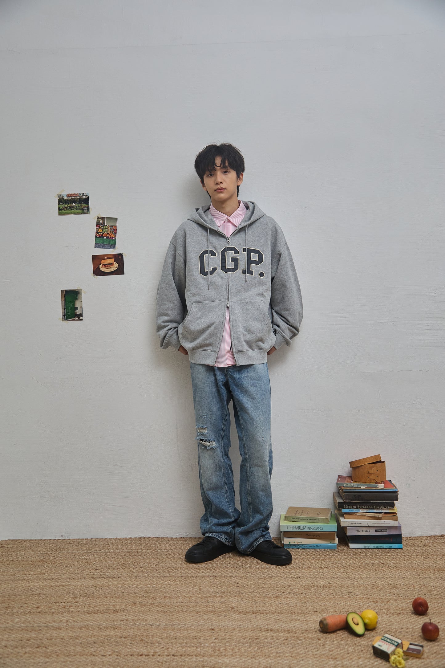 CGP Arch Logo Hooded Zip-up CBEBUTC330