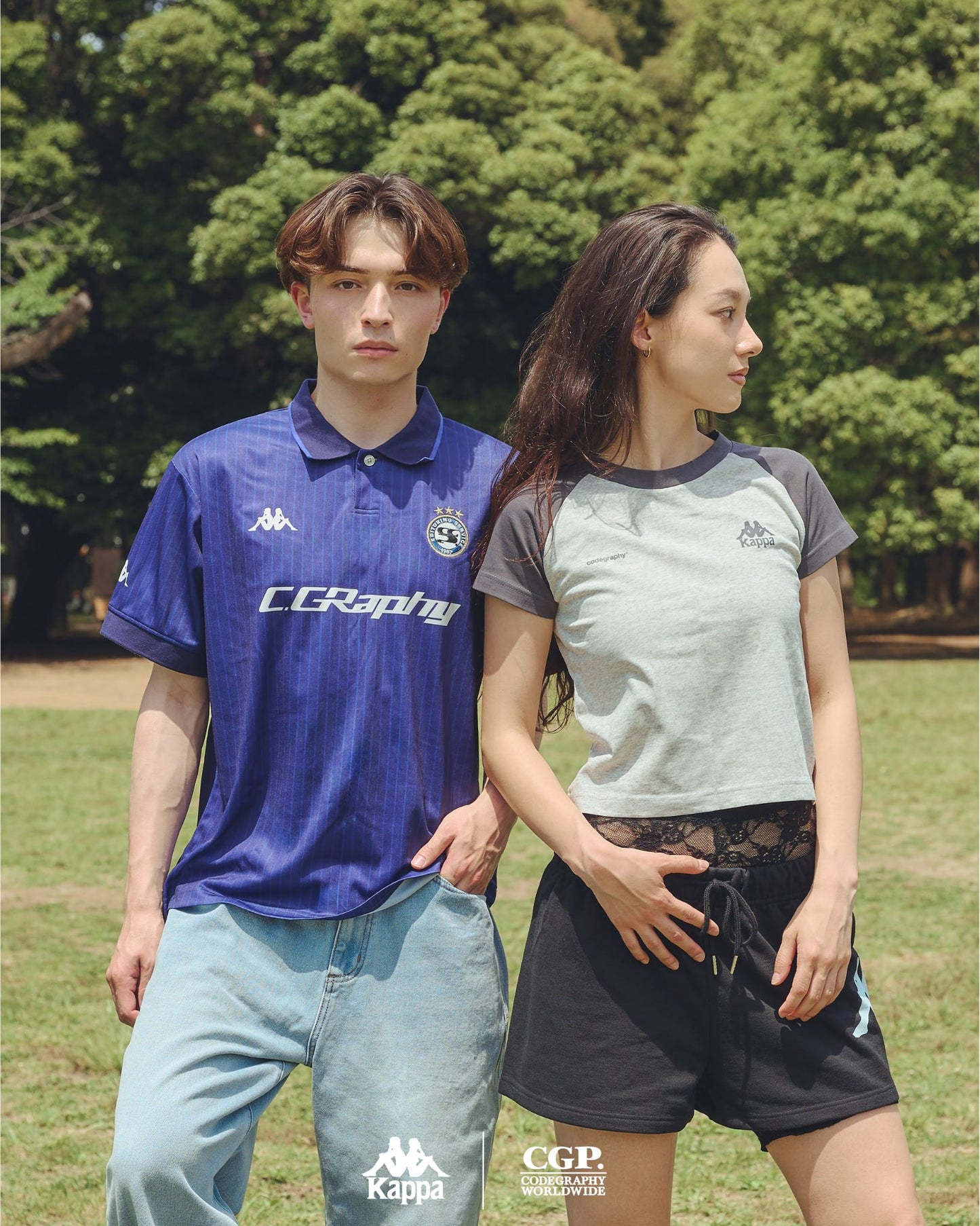 codegraphy × KAPPA Raglan Tee