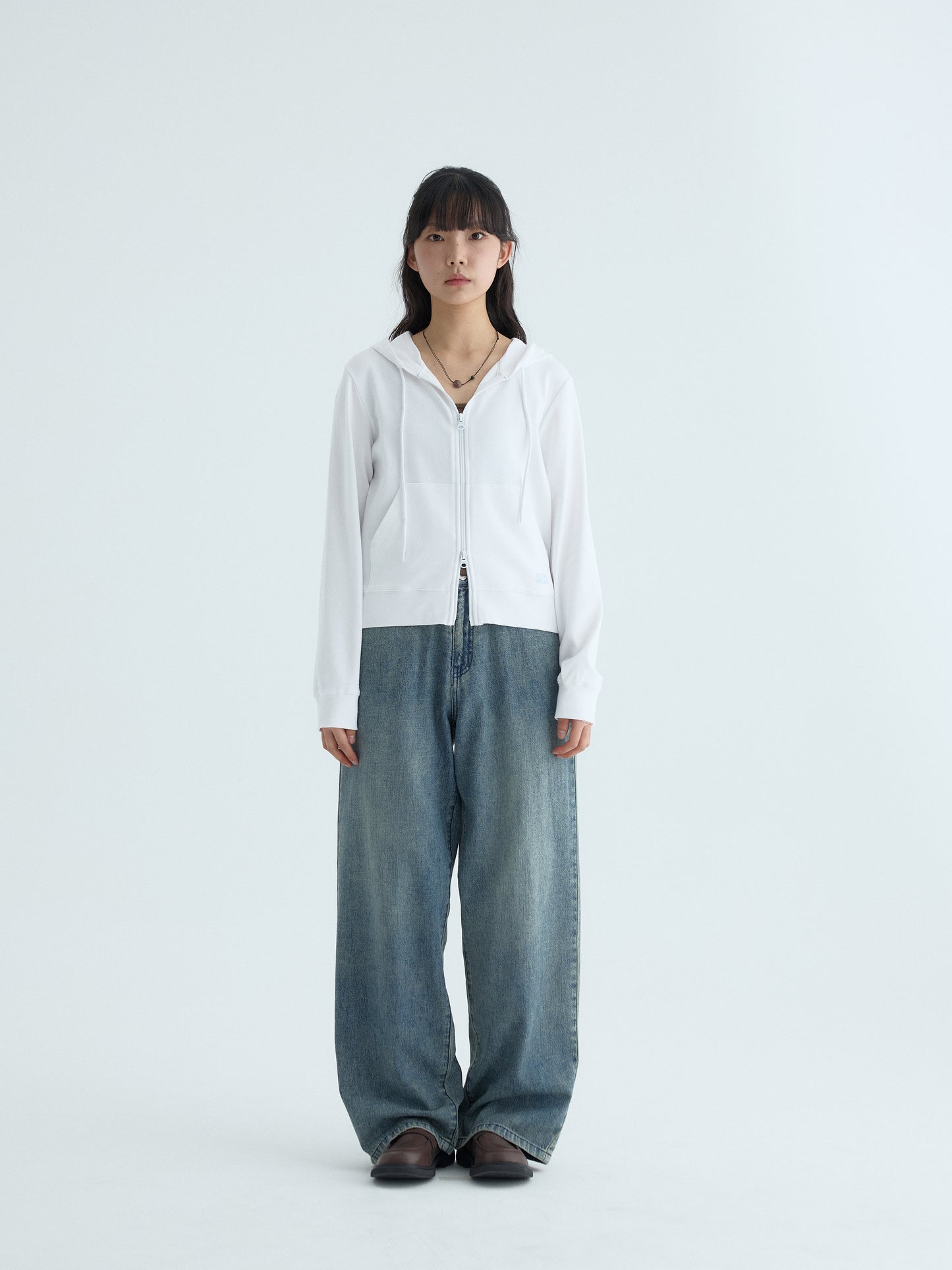 (Women) Lightweight Hooded Zip-up CBFUWTC002