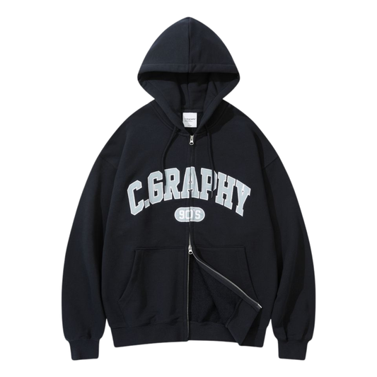 C.GRAPHY Hooded Zip-up CBFSUTC001